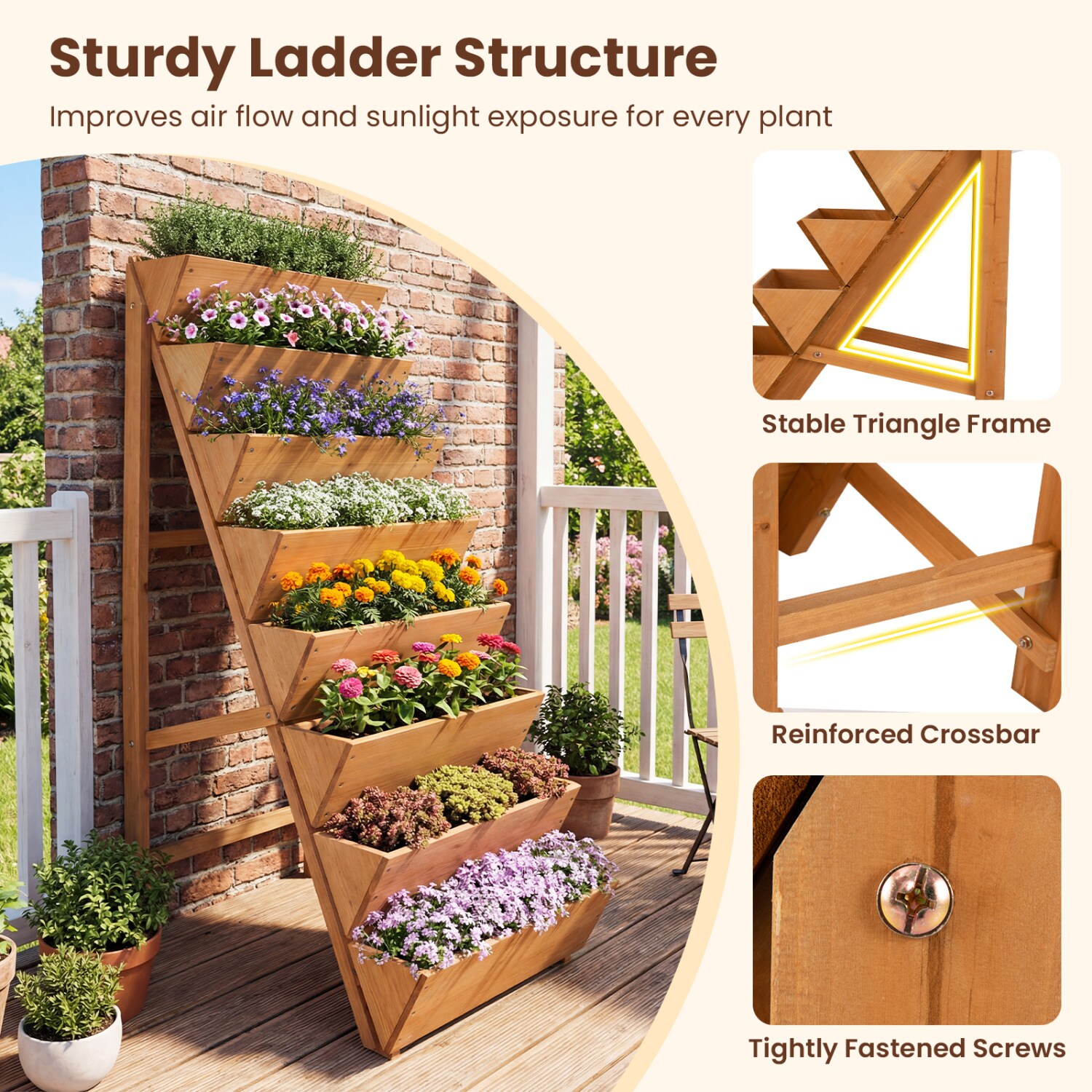 Slickblue D-CO-RO6564TG Raised-Garden-Beds - View #4