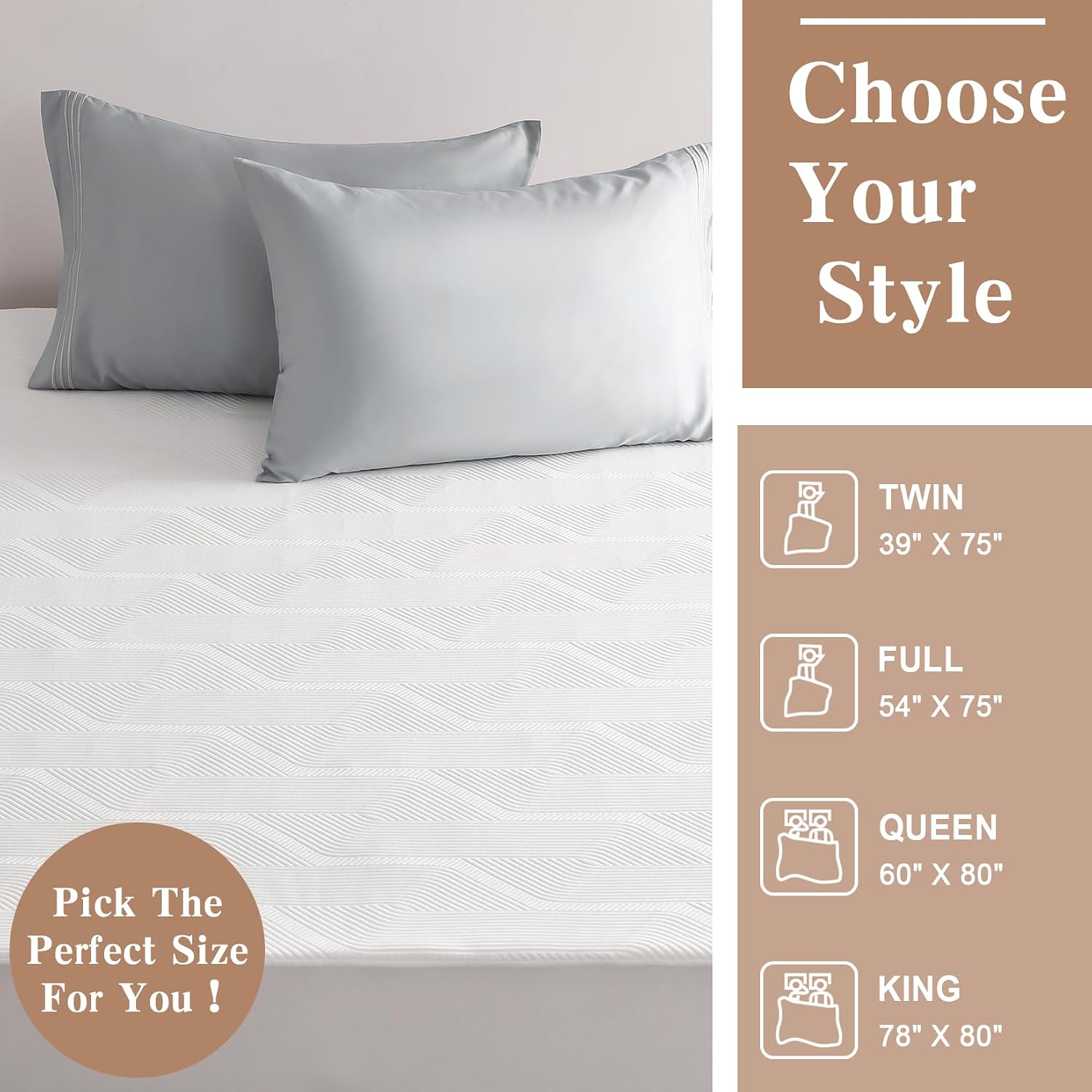 GAOMON CQC-YH6CNS-NEDE Mattress-Covers - View #4