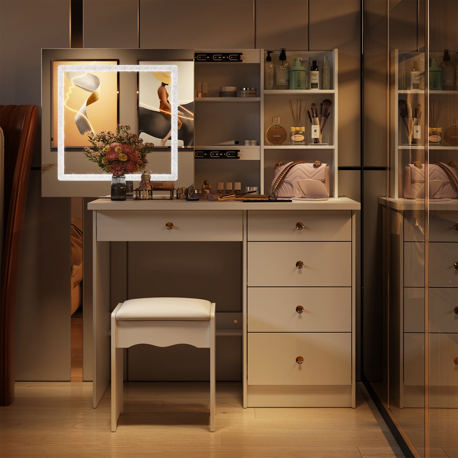 FUFU&GAGA KF210254-01 Bedroom-Vanities - View #5