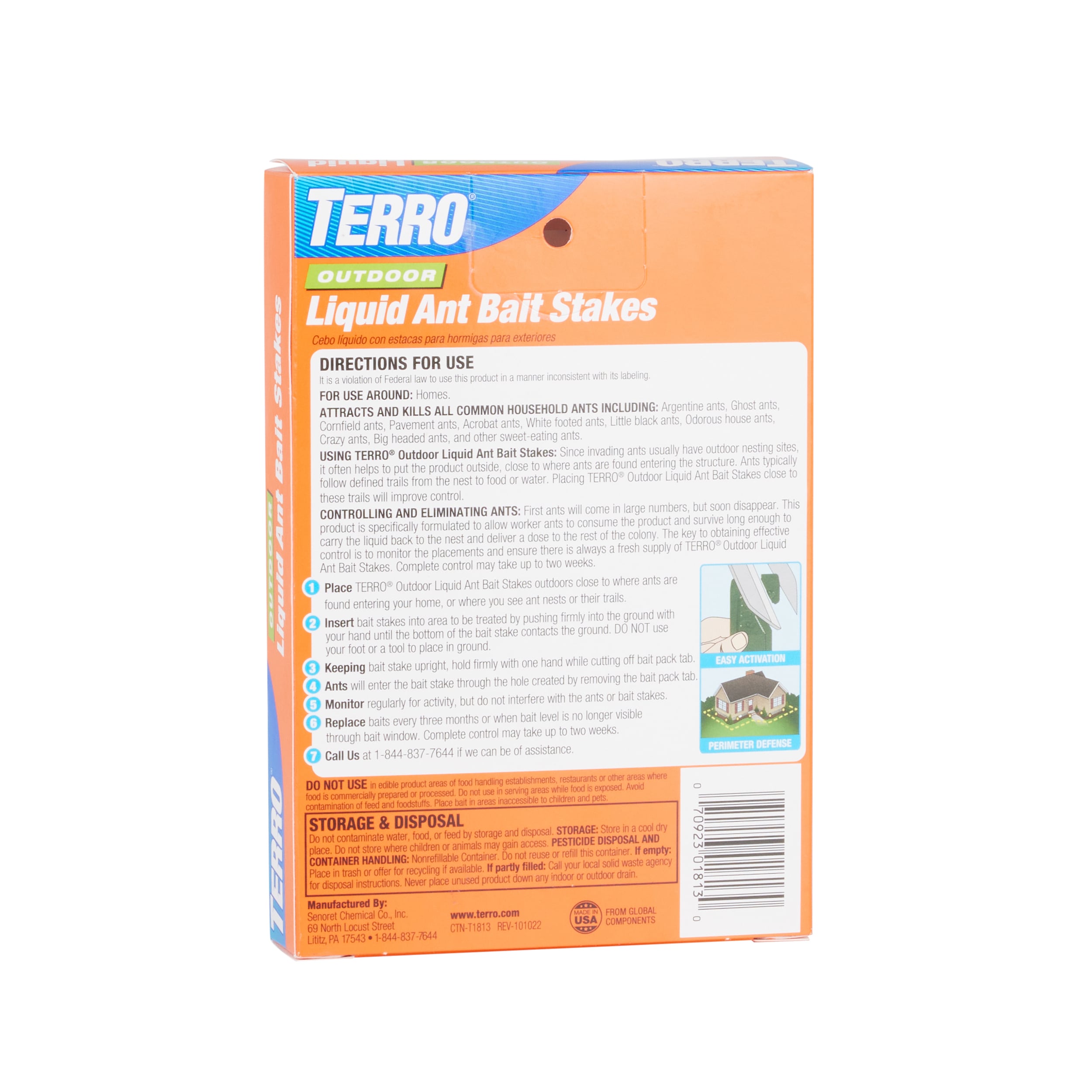 Terro Outdoor Liquid Ant Bait Stakes