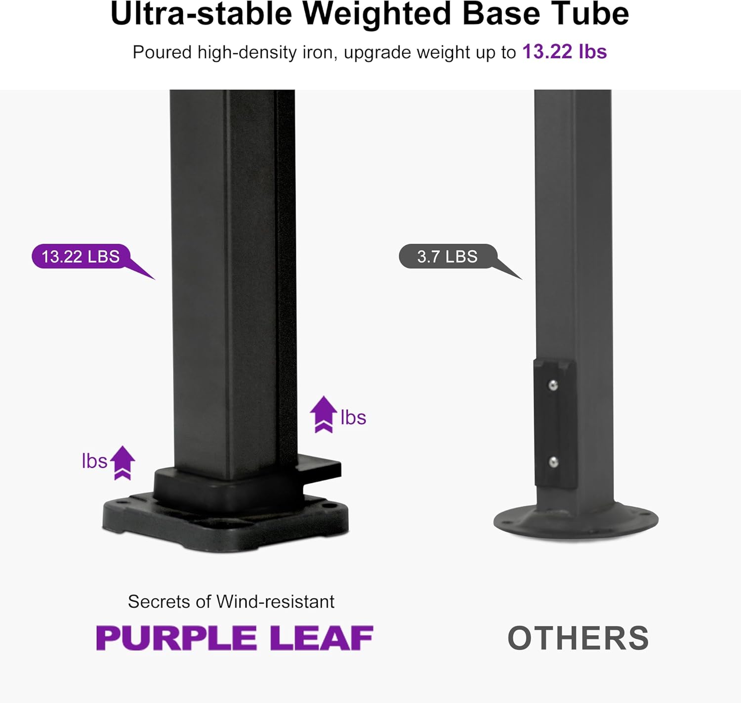 PURPLE LEAF LS04CHC1013-GYWB Umbrellas-2 - View #3