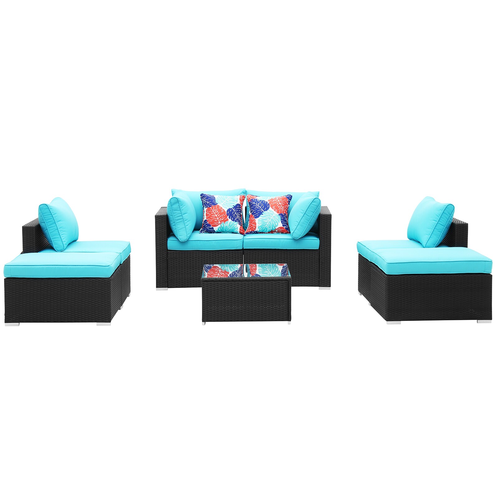 Flynama YH-V-CT-7-BL Patio-Conversation-Sets - View #6