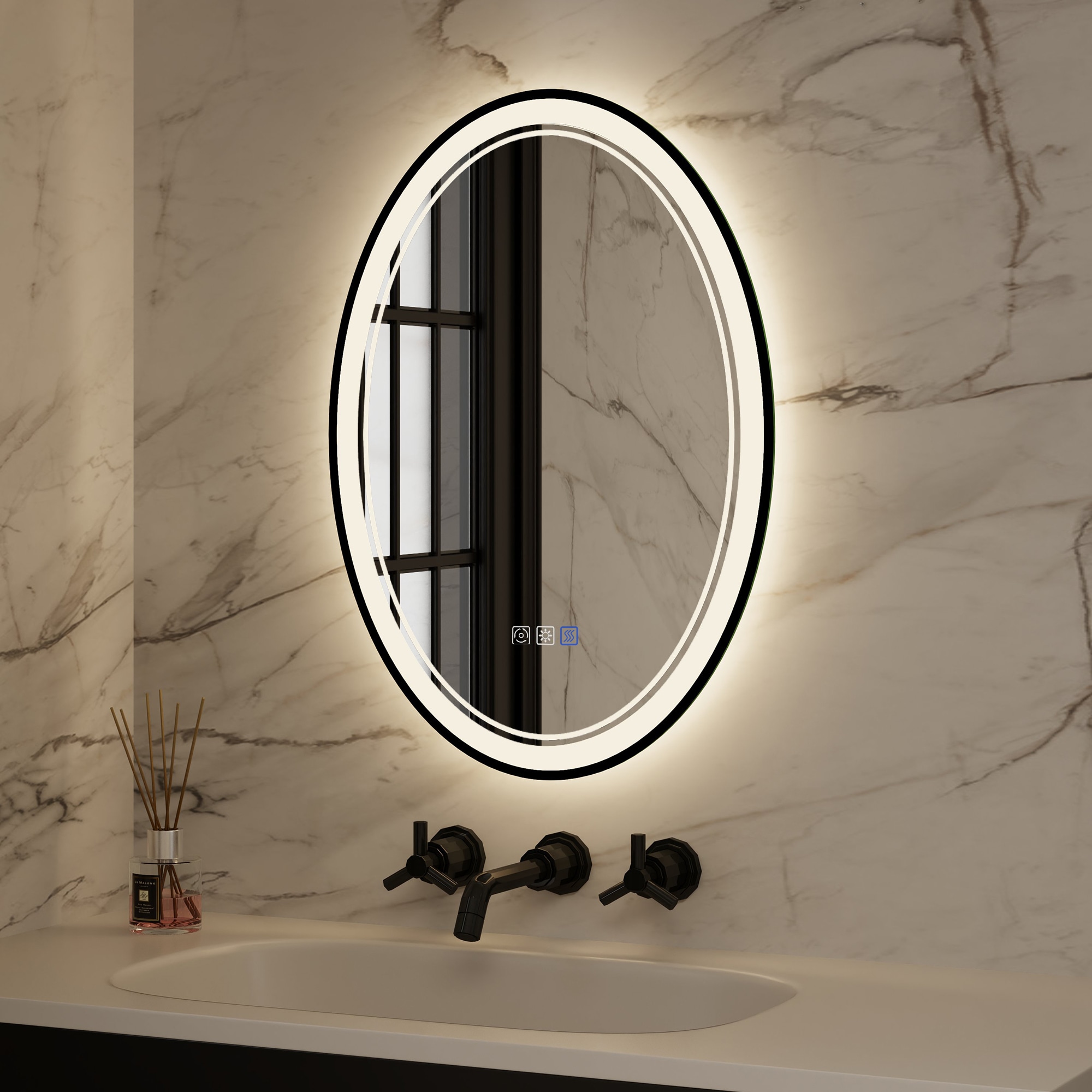 ExBrite FXBM2436FB Framed-Bath-Mirrors - View #18