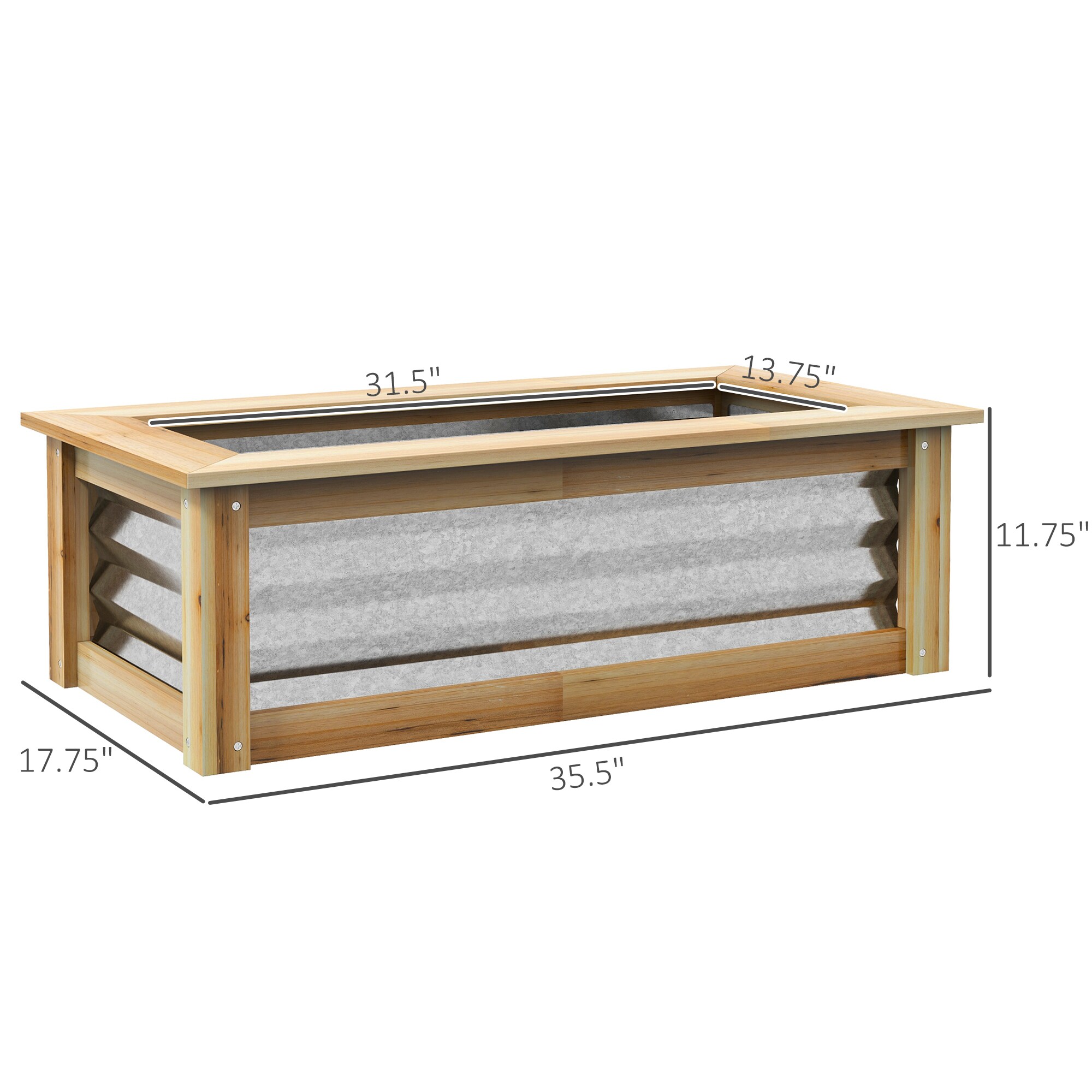 Outsunny 84H-003V01ND Raised-Garden-Beds - View #4