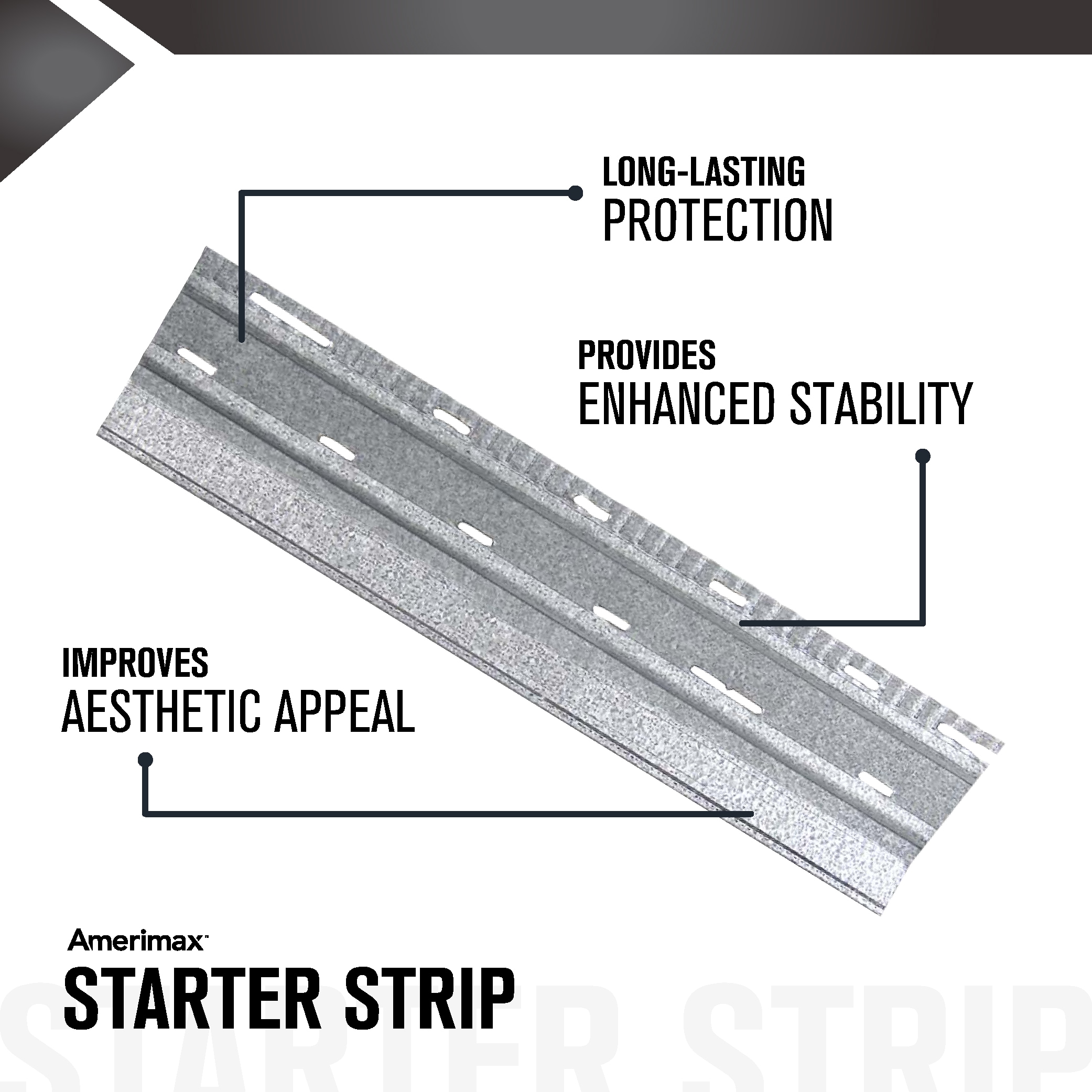 Amerimax 5428000120 Metal-Siding-Trim - View #2