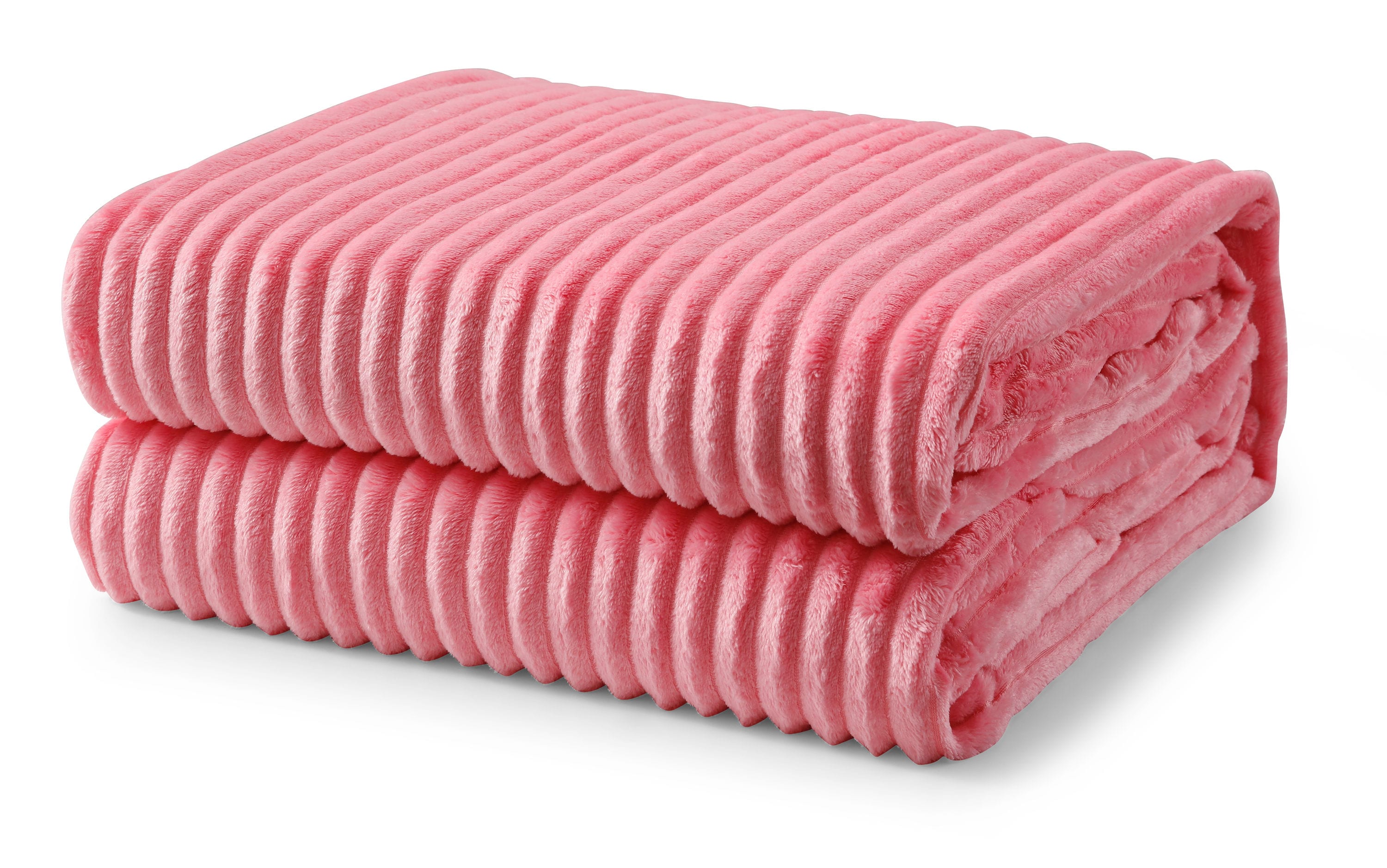 LBaiet 5687-FQ PINK Pink 90-in x 90-in Blanket