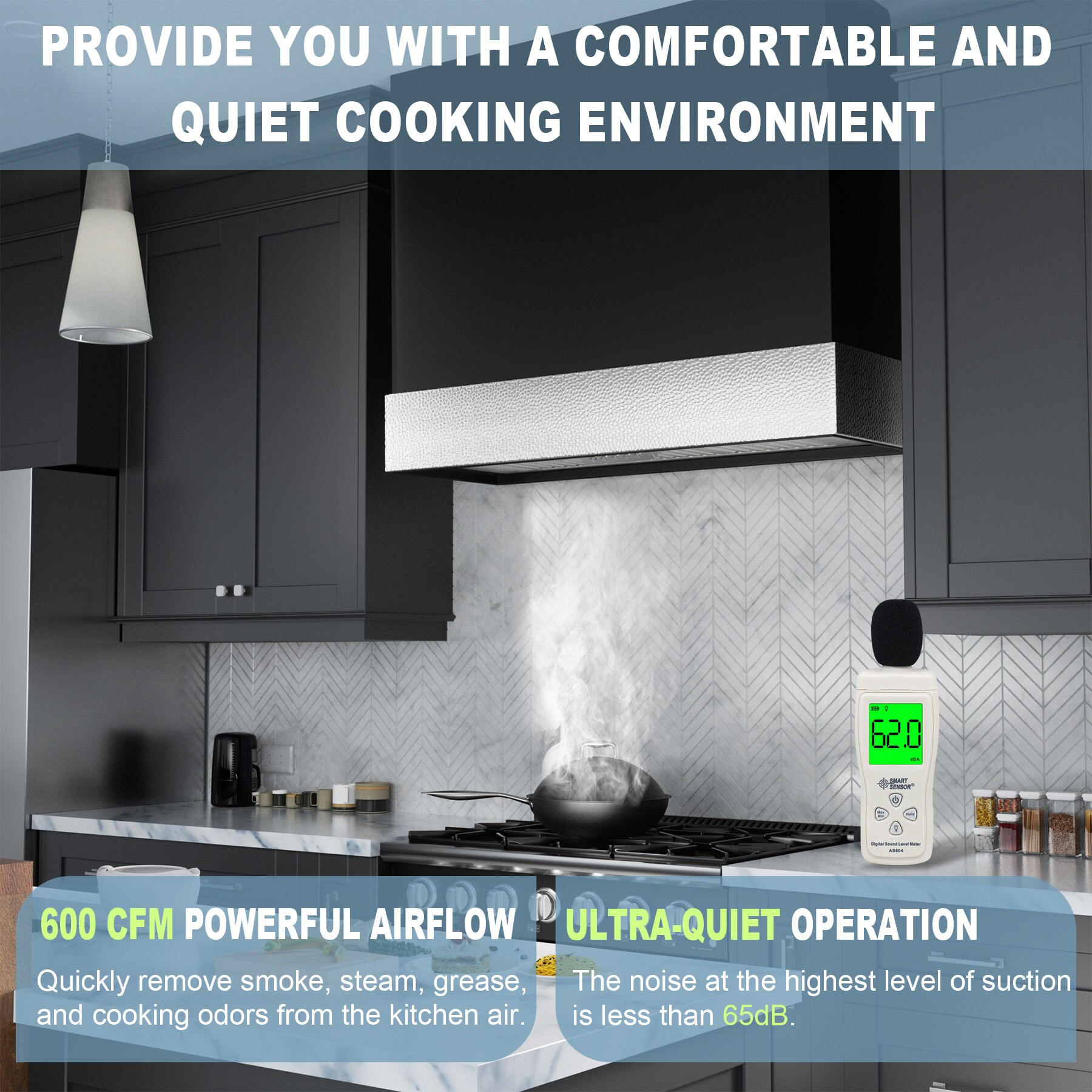 Akicon AK-HS36HD-JBN Wall-Mounted-Range-Hoods - View #3