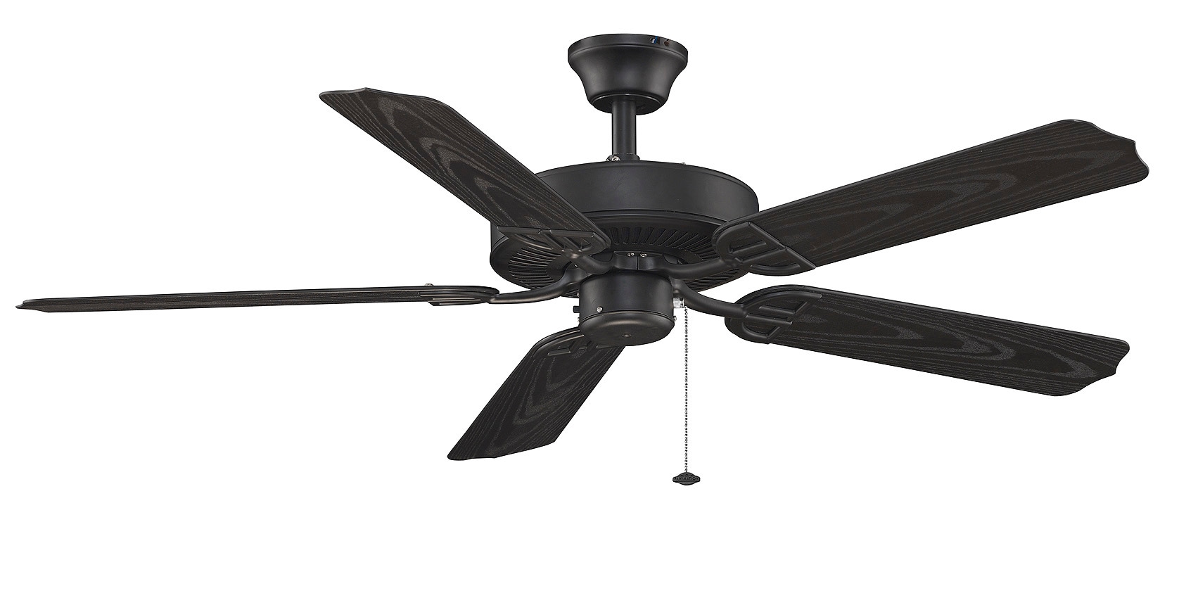 Fanimation BP230BL1 Aire Decor 52-in Black Indoor/Outdoor Ceiling Fan (5-Blade)