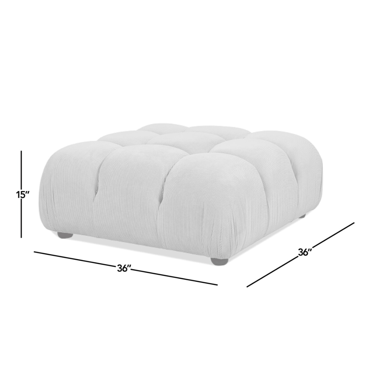Jennifer Taylor Home LMVO-84260 Indoor-Ottomans - View #8