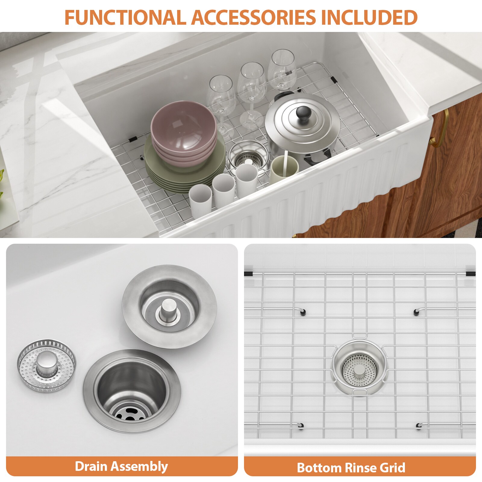 Lordear LD-TCS33DG-2 Kitchen-Sinks - View #11