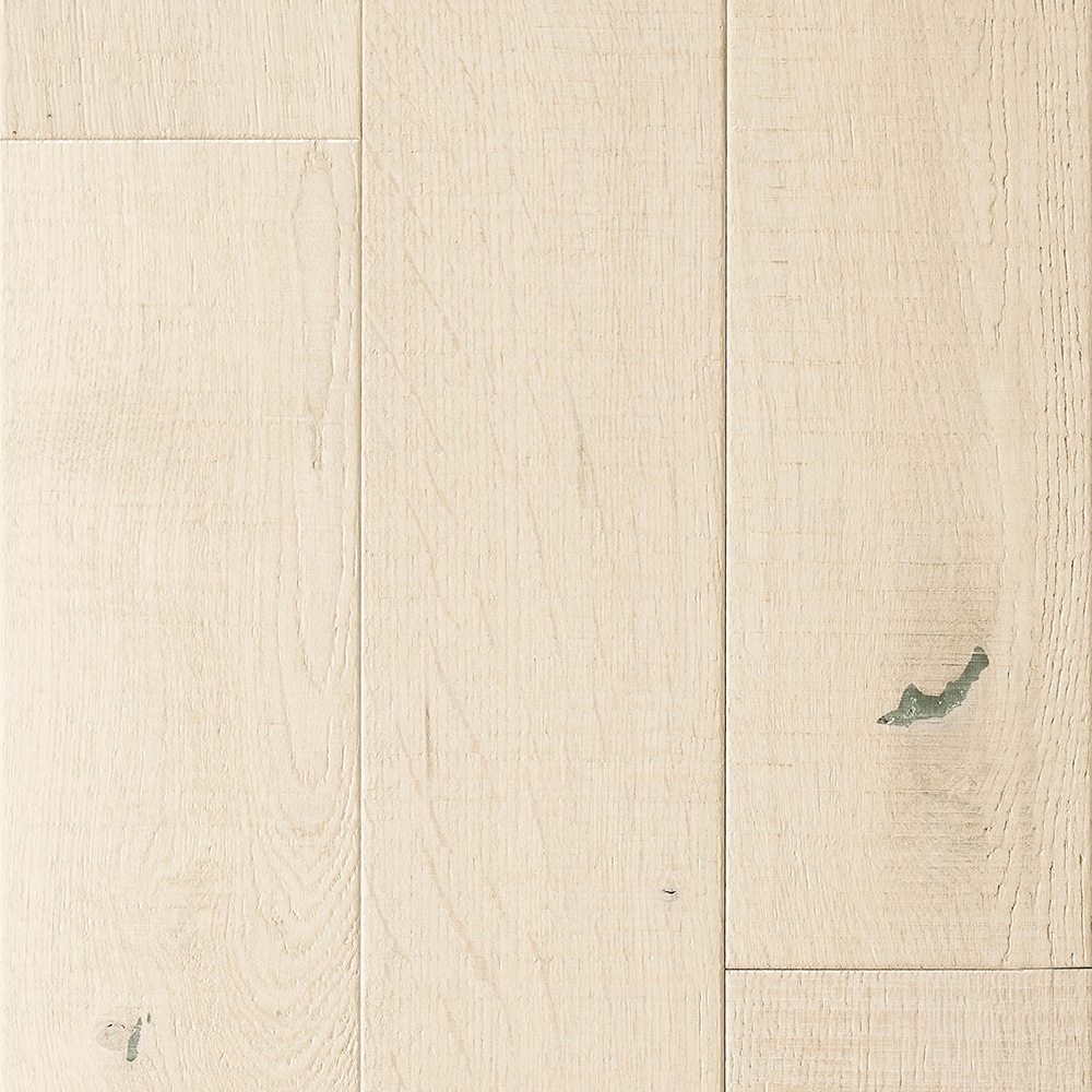 Amaya French Oak 5-in W x 3/4-in T x Varying Length Distressed Solid Hardwood Flooring (22.6-sq ft) in Off-White | - Villa Barcelona LOWMSSTG476SH