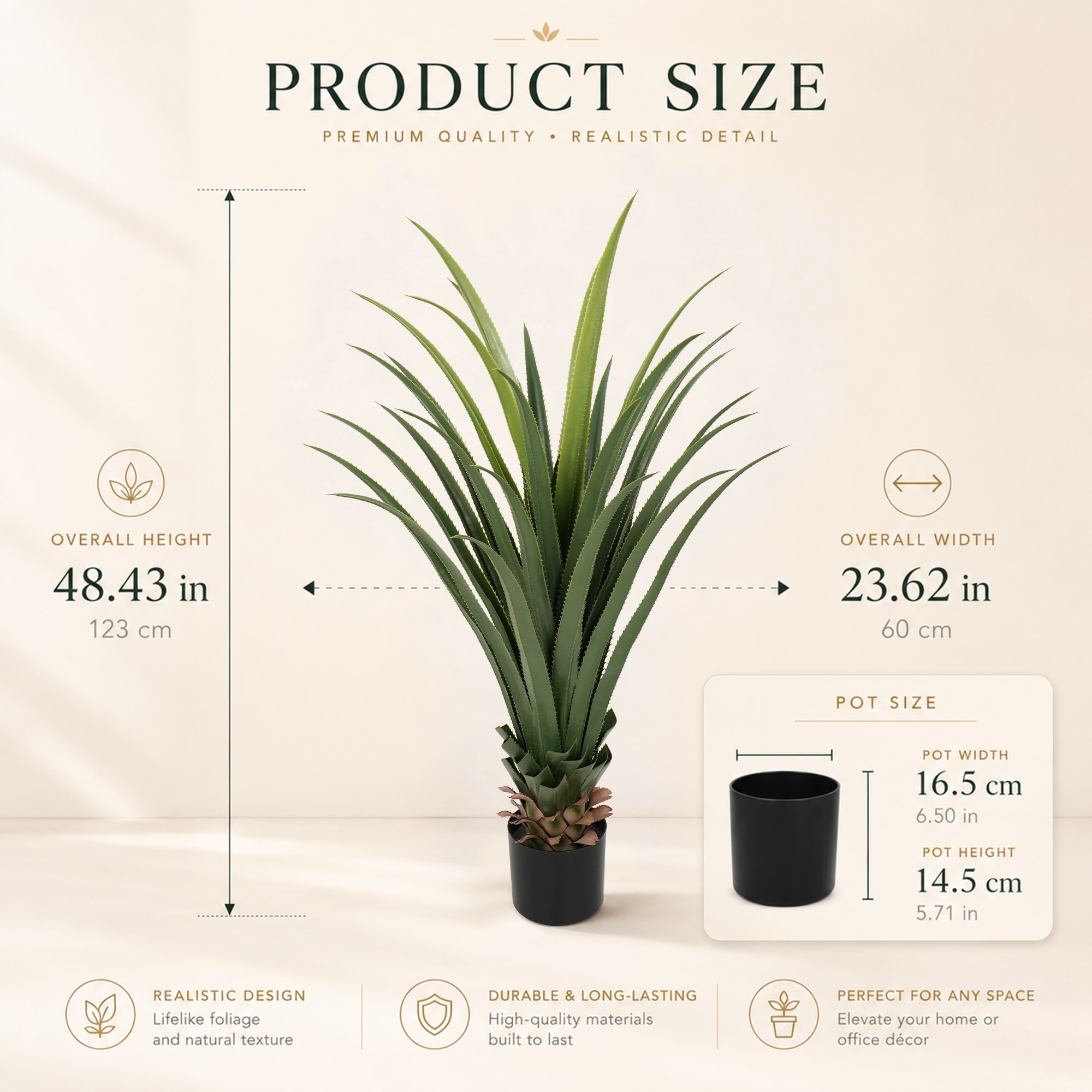 Vitalismo NOHK0076GLGRNLS Artificial-Plants-Trees - View #2