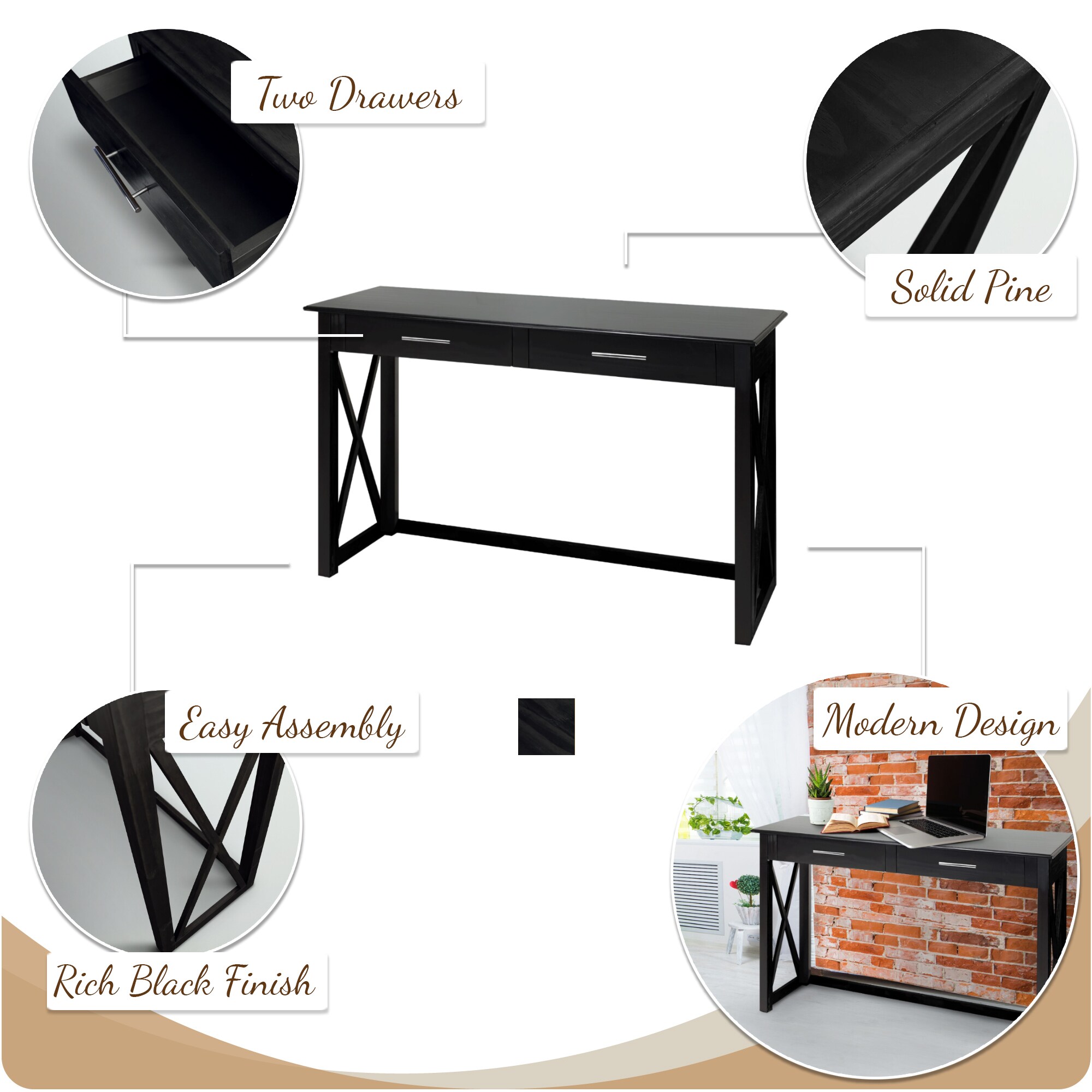 Casual Home 363-62 Console-Sofa-Tables - View #7