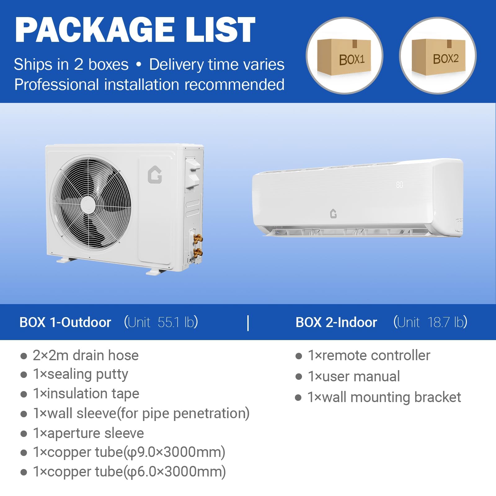 Garvee GGL-885436358822 Wall-Air-Conditioners - View #3