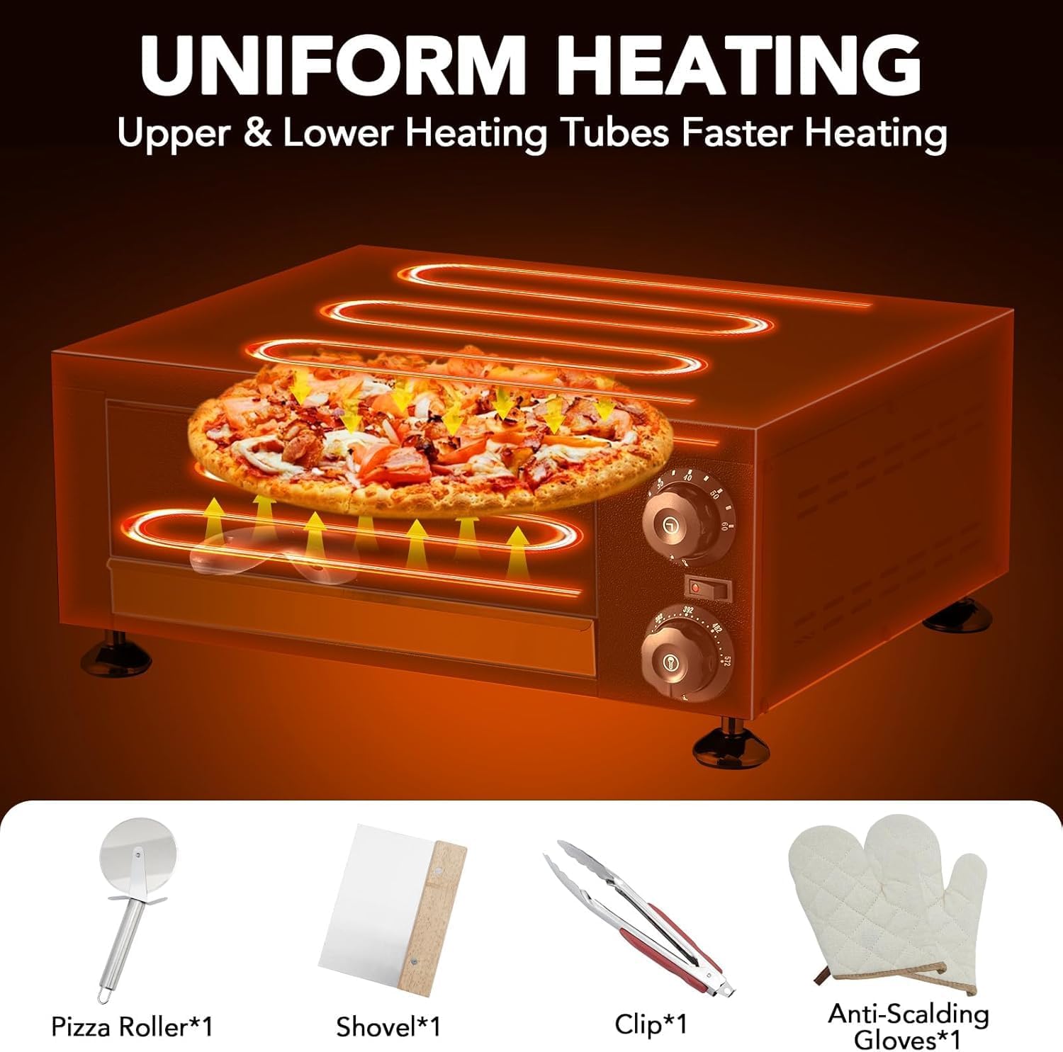 Qeetex PSKX-PHO-34KJDV8T Outdoor-Pizza-Ovens - View #3