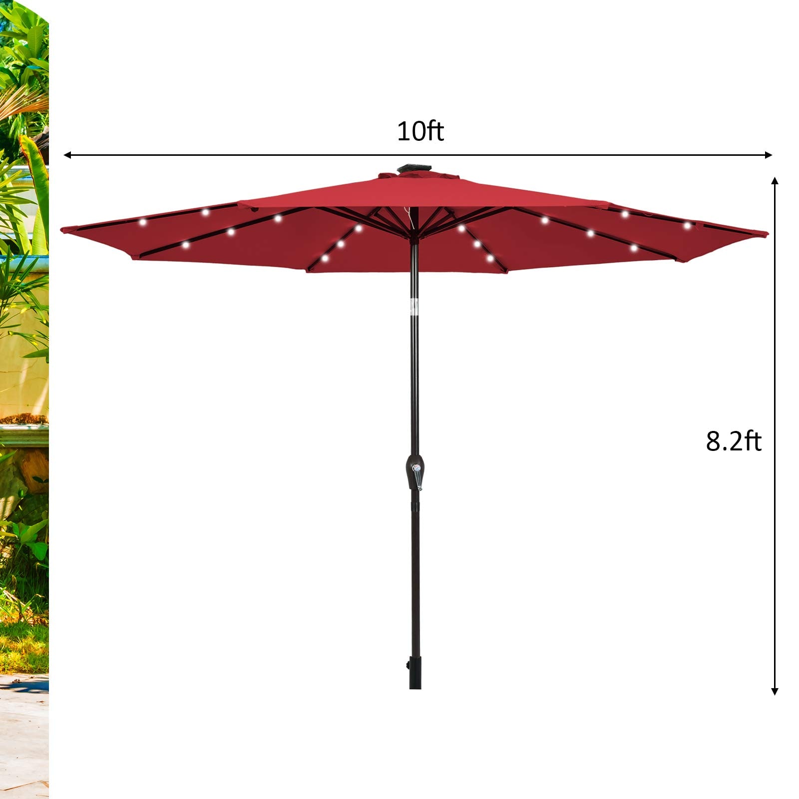 Volenca VOL-MGYN2J Beach-Umbrellas - View #3