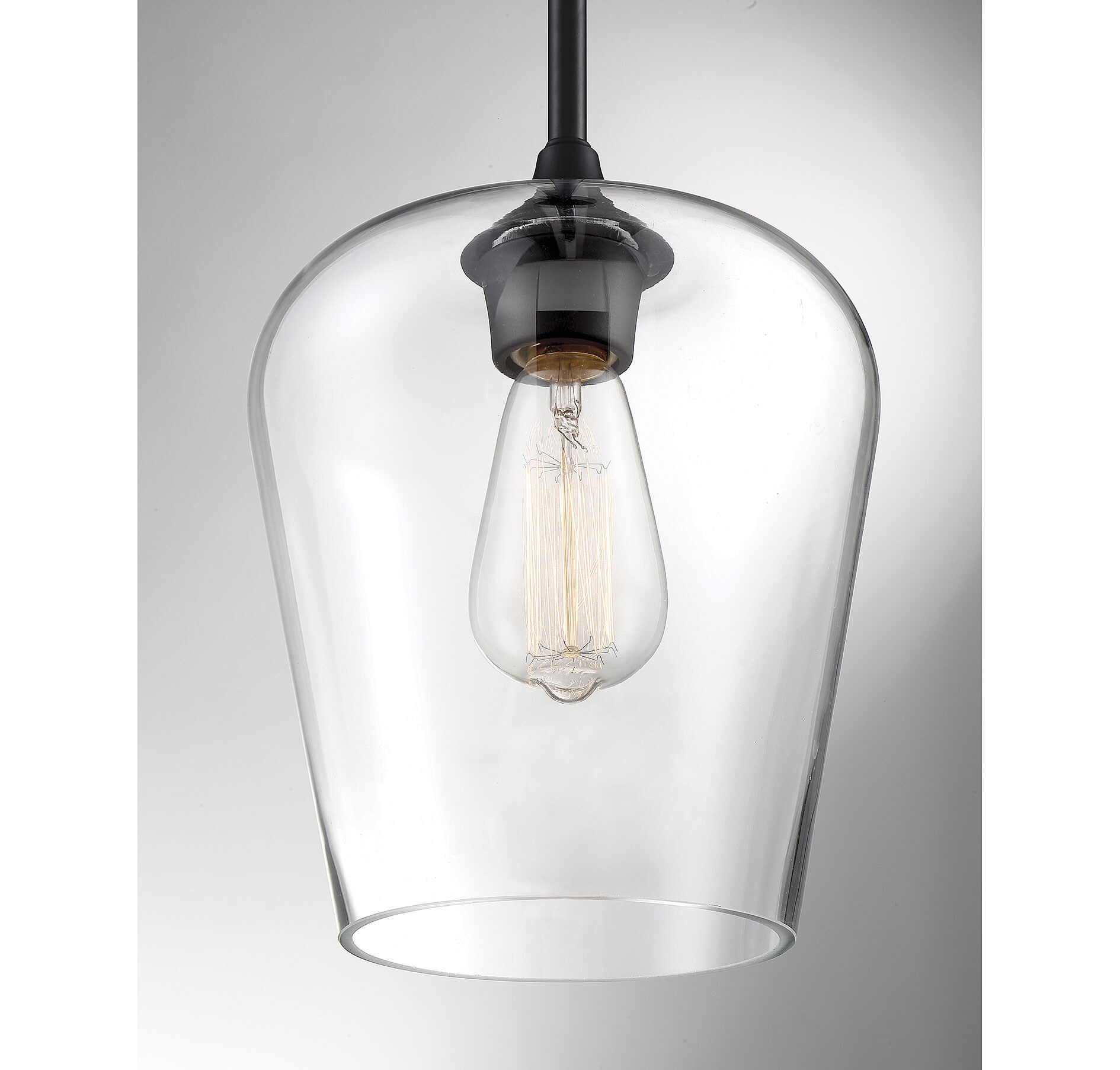 Savoy House Essentials 7-4036-1-BK Pendant-Lights - View #6