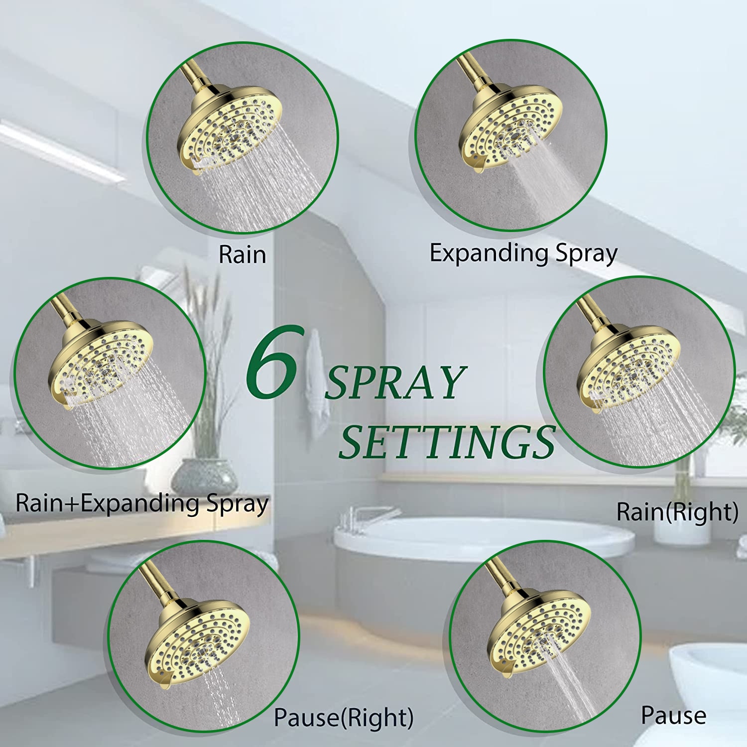 Blisstyle E6G0JE0F Fixed-Showerhead - View #2