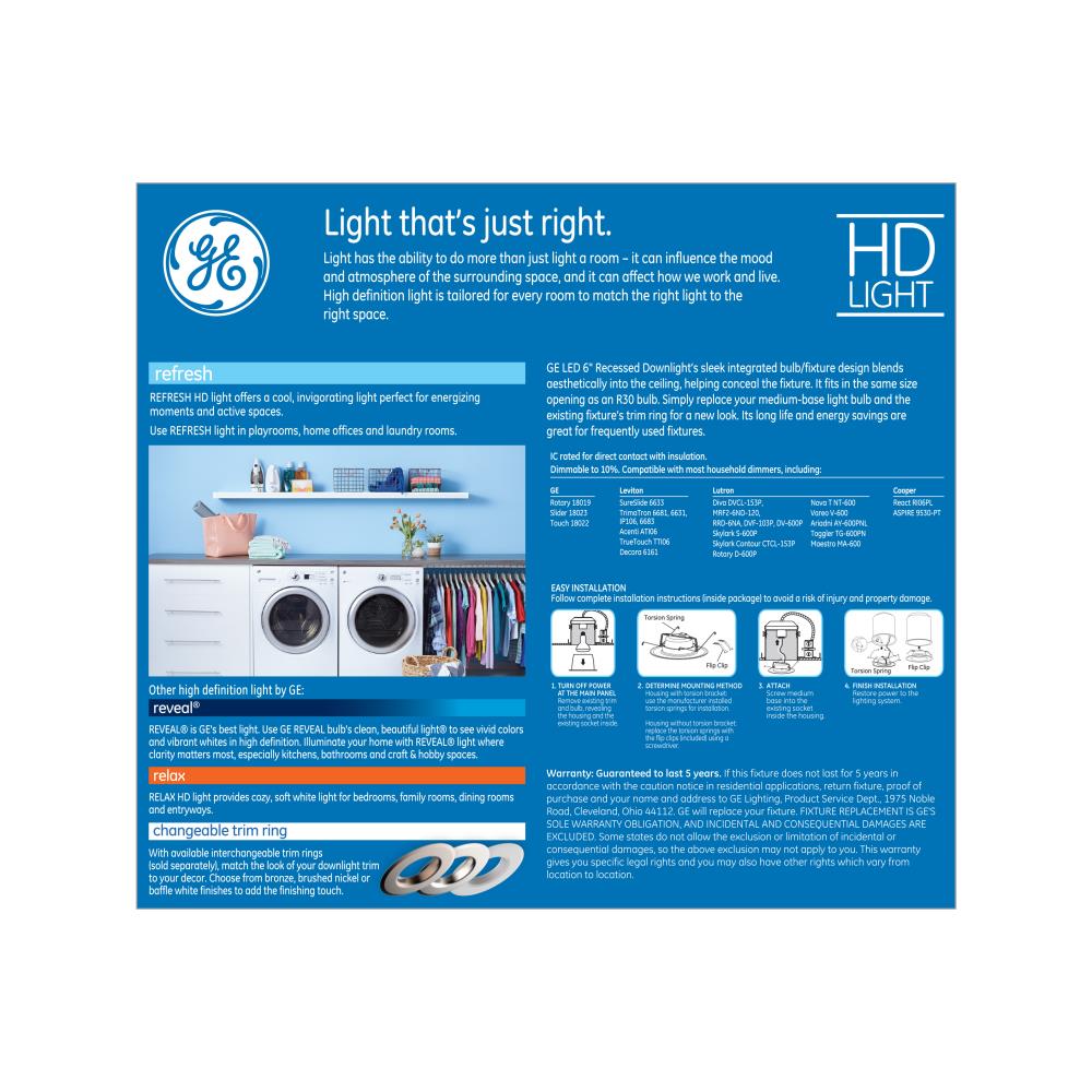 GE 47742 Led-Retrofit-Downlight - View #3