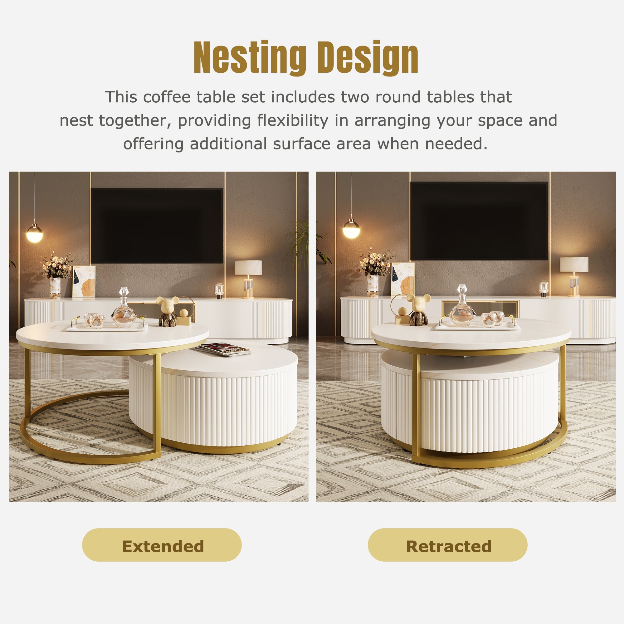 ModernLuxe L3P-N735P254992K Coffee-Tables - View #6