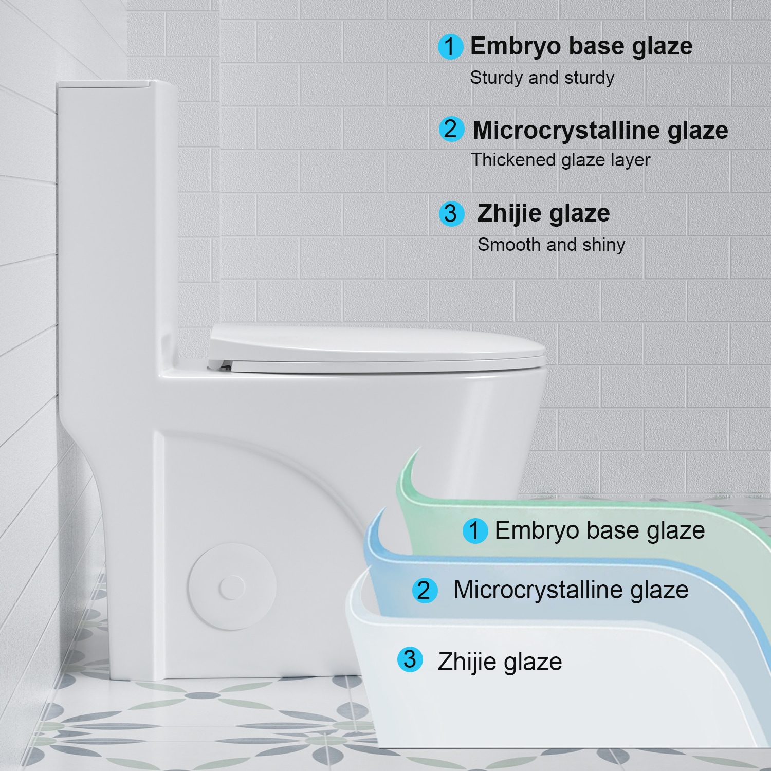 Wooakway FXLS0604-603Z83 toilets - View #7