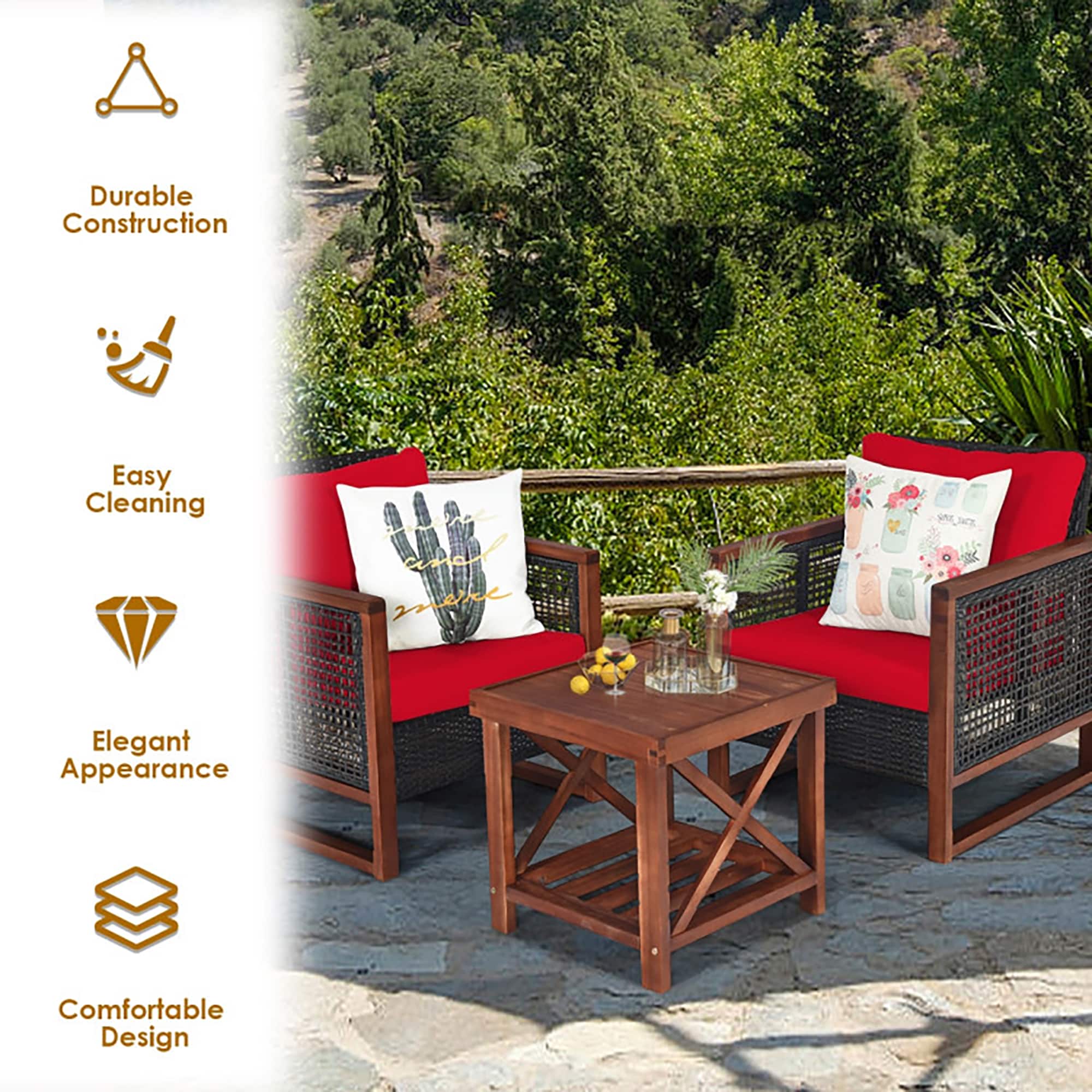 CASAINC HX-SM1001-B Patio-Conversation-Sets - View #7