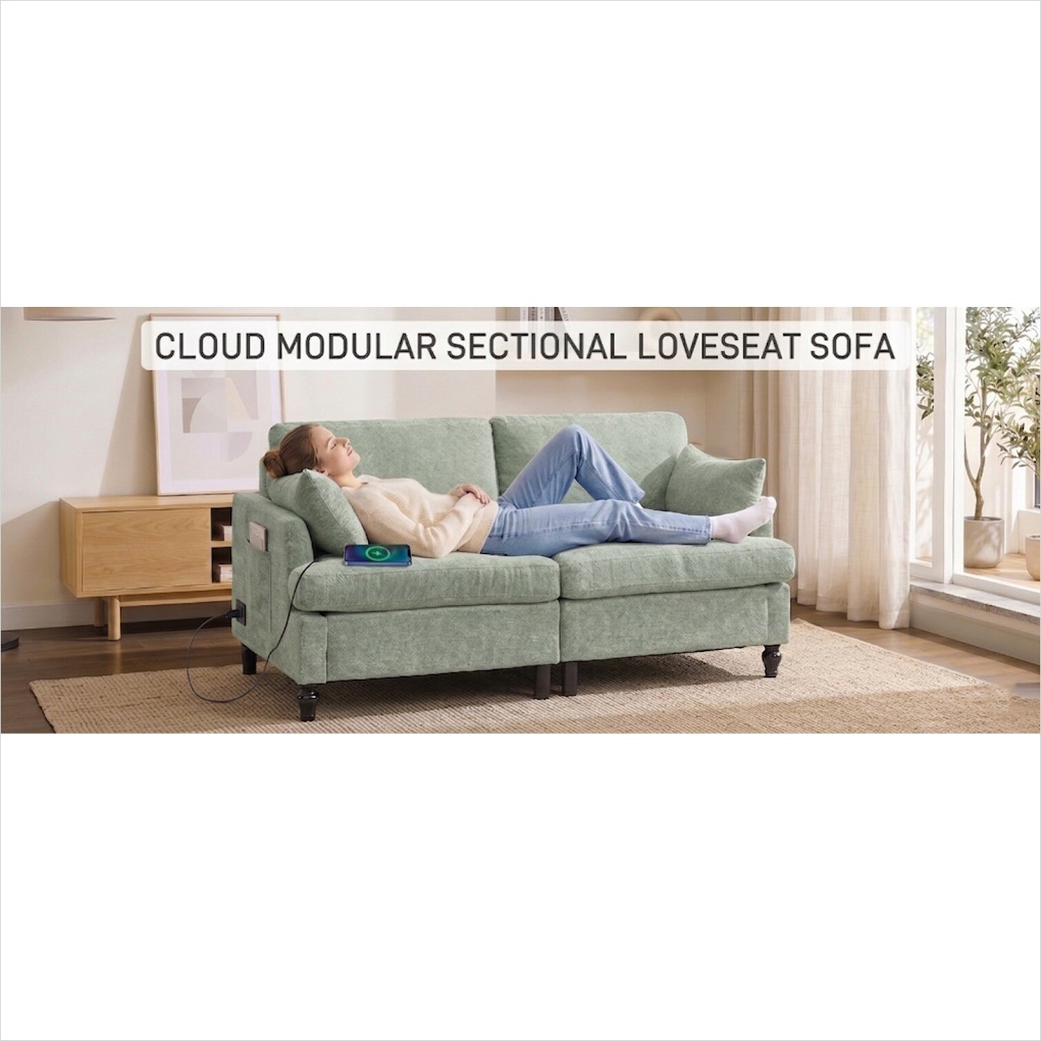 SunJet 1V0YOQHFF0JC Sofas-Loveseats - View #3