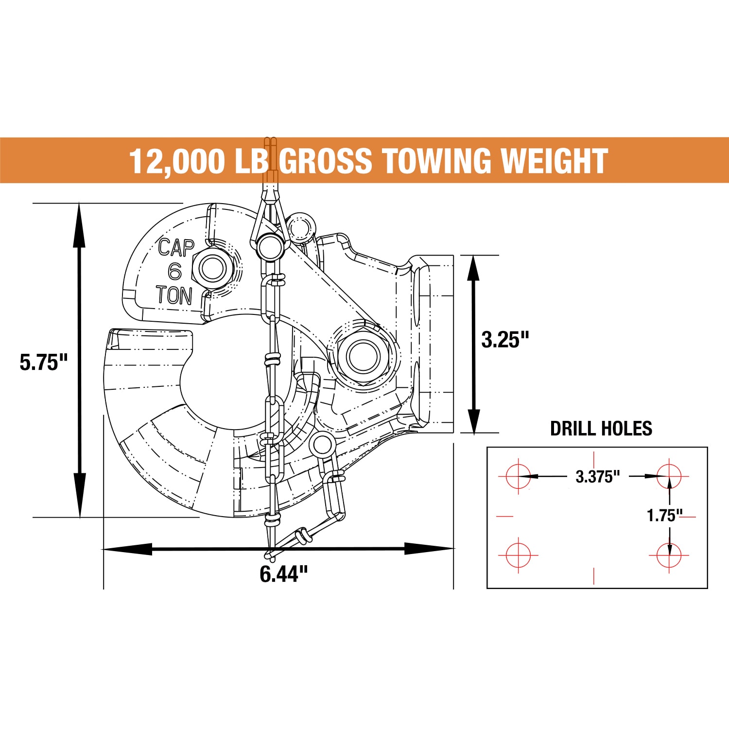 Buyers Products 10036 Ball-Mounts - View #6
