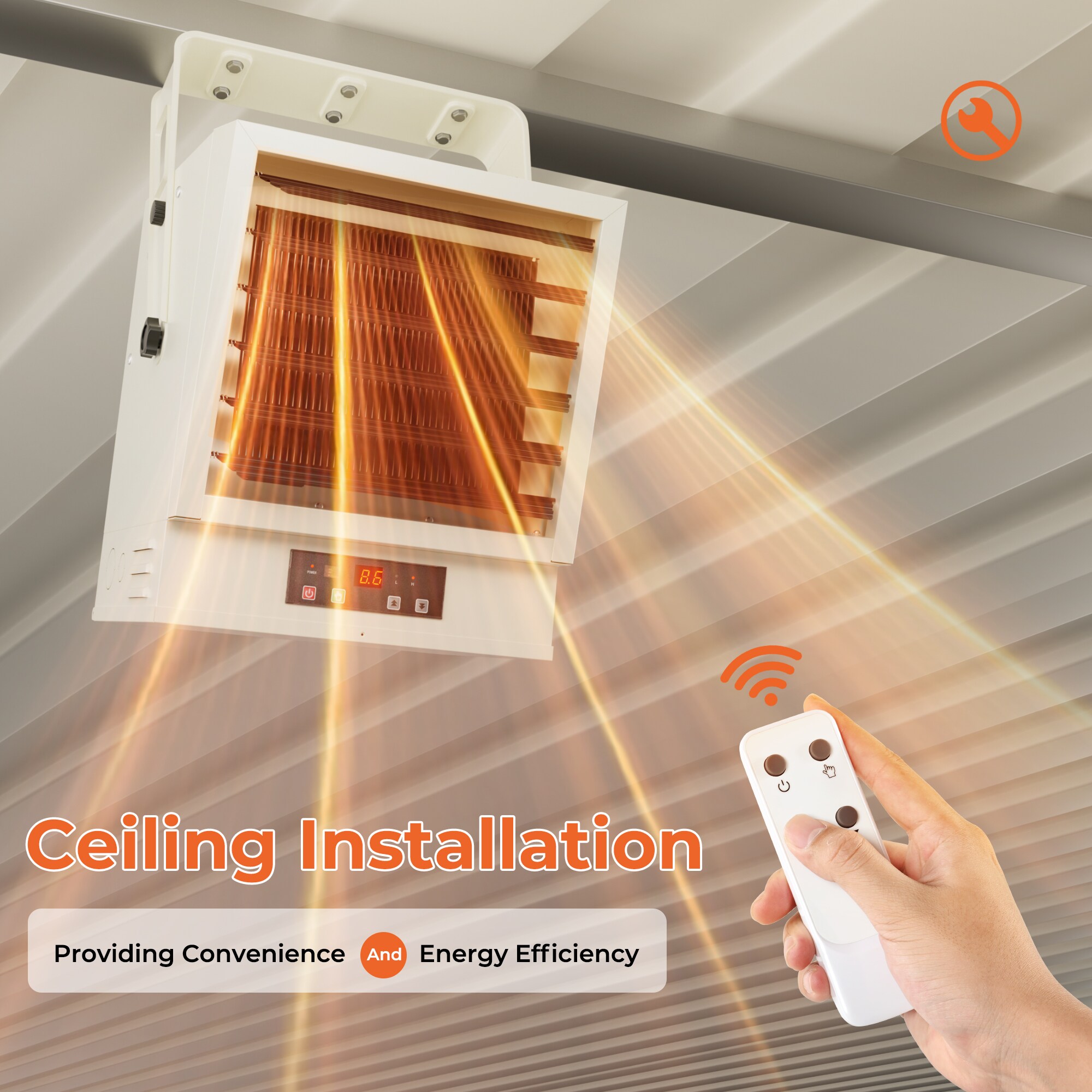 Euhomy GH-10000-E-LWS Electric-Garage-Heaters - View #5