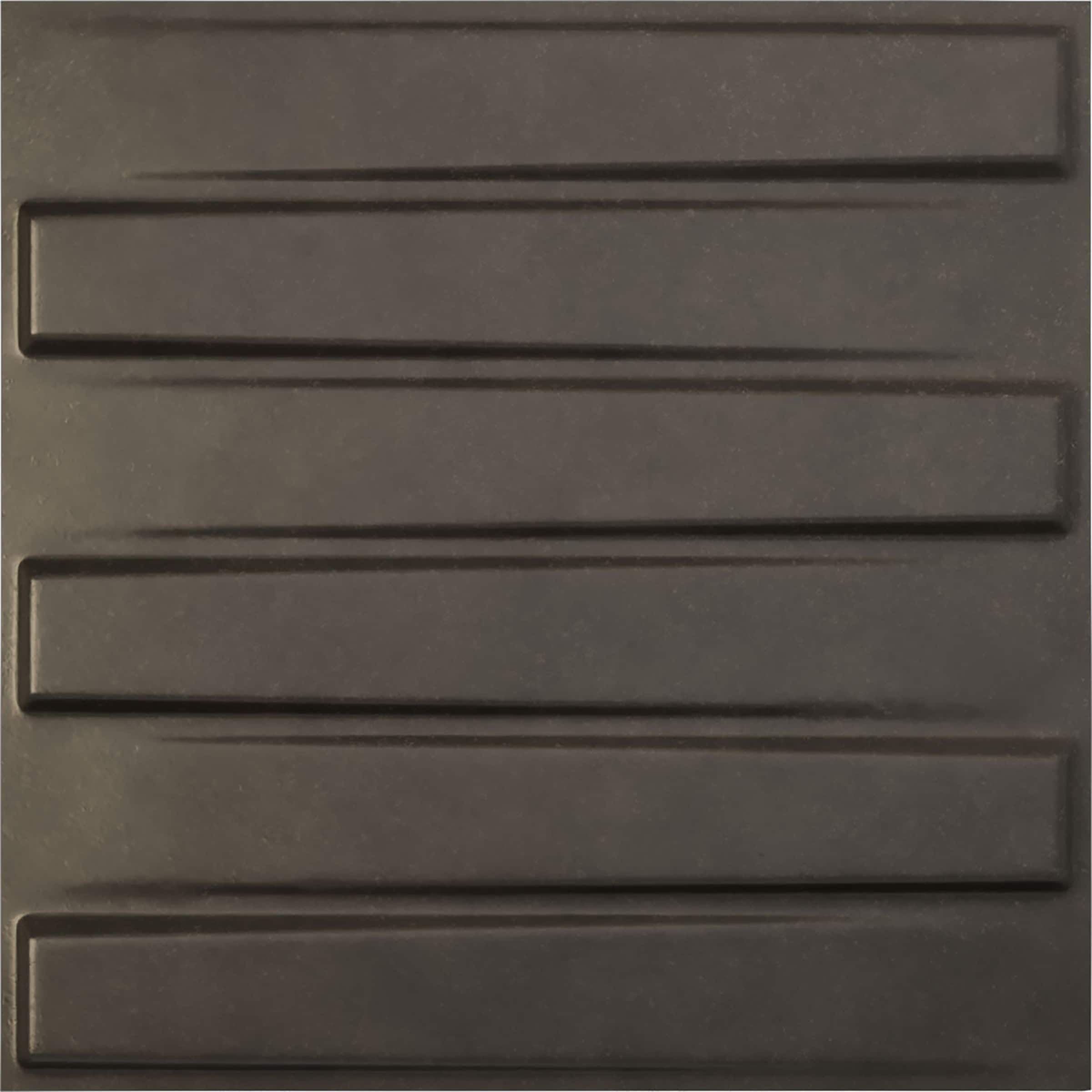 Ekena Millwork WP20X20KYDST 19-5/8-in x 19-5/8-in Embossed Paintable/Stainable Black PVC Abstract Wall Panel ( 2.67-sq ft )