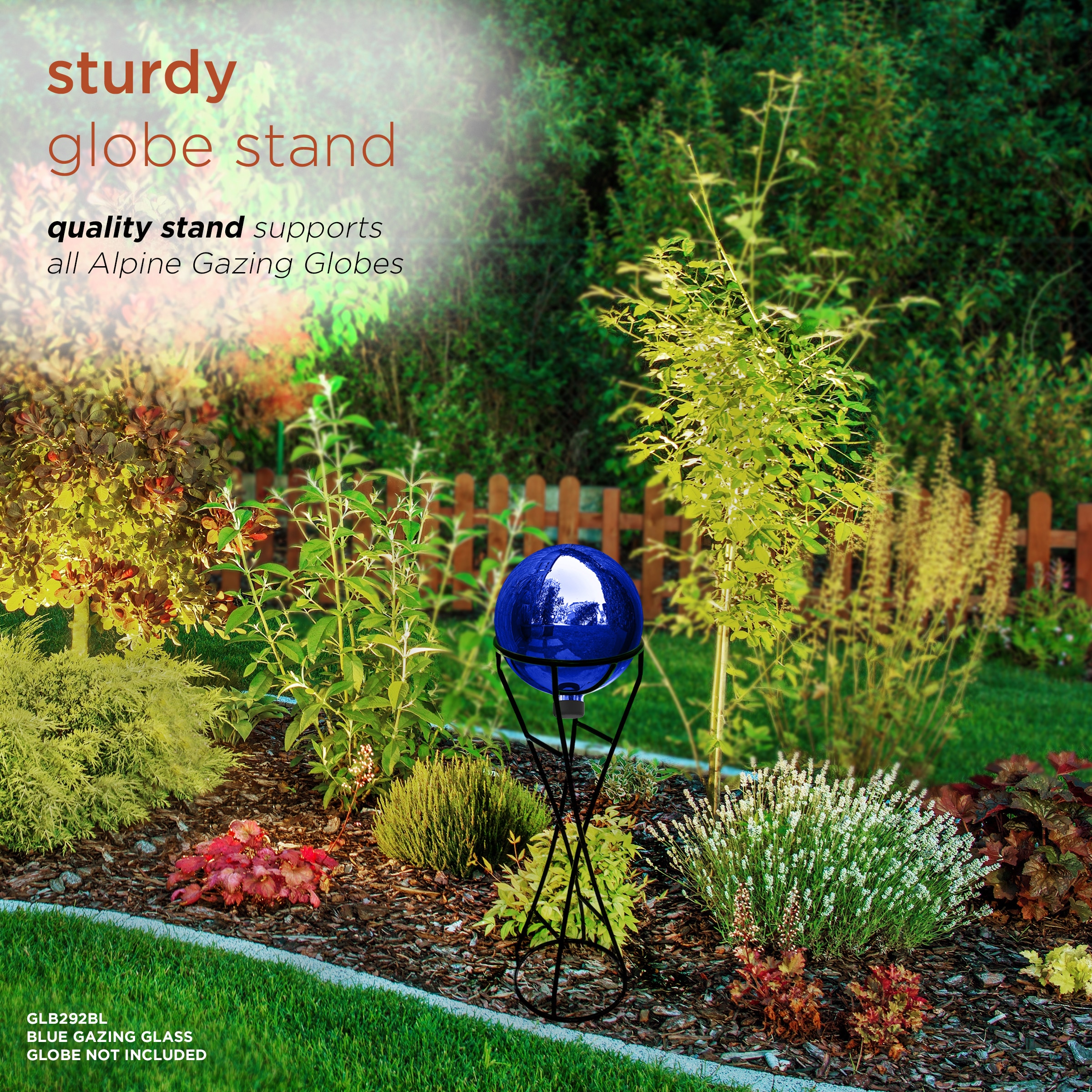 Alpine Corporation SLL1774HH Gazing-Ball-Stand - View #4