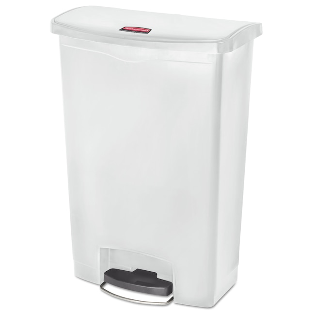 Rubbermaid Commercial Products 24-Gallons White Plastic Touchless