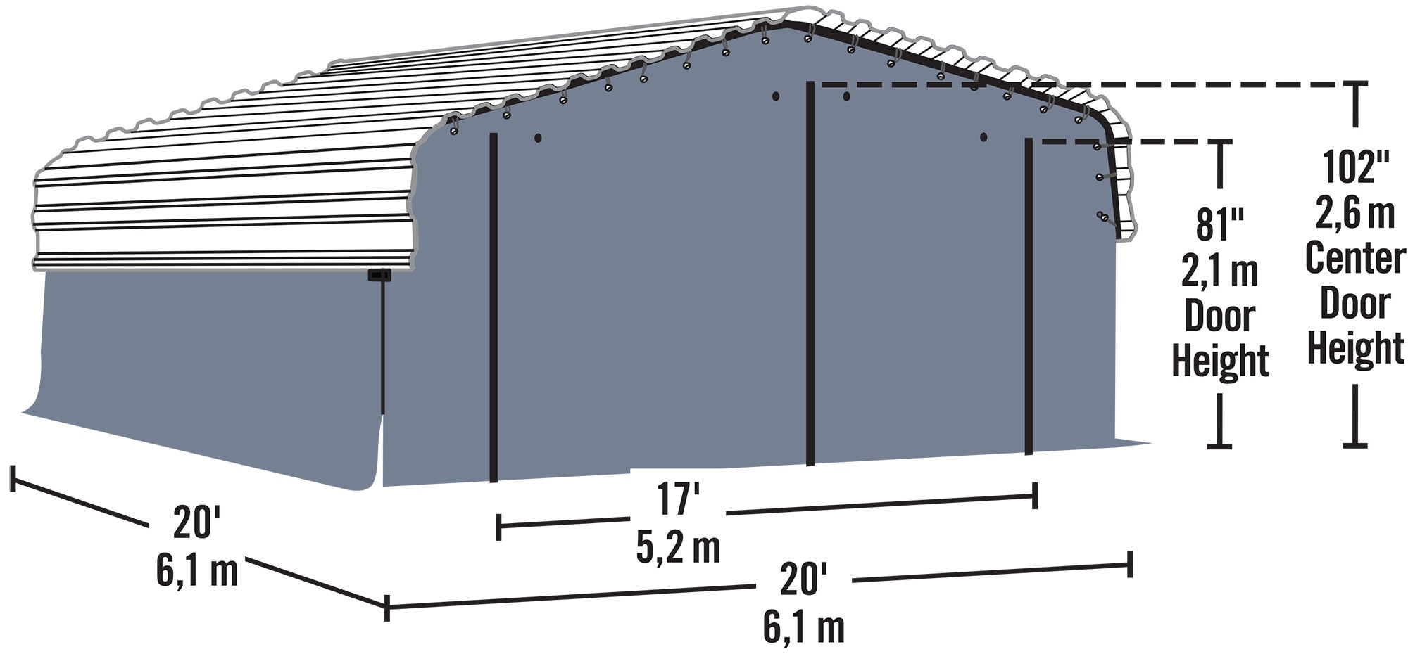 Arrow 10183 Canopy-Parts-Acc - View #2