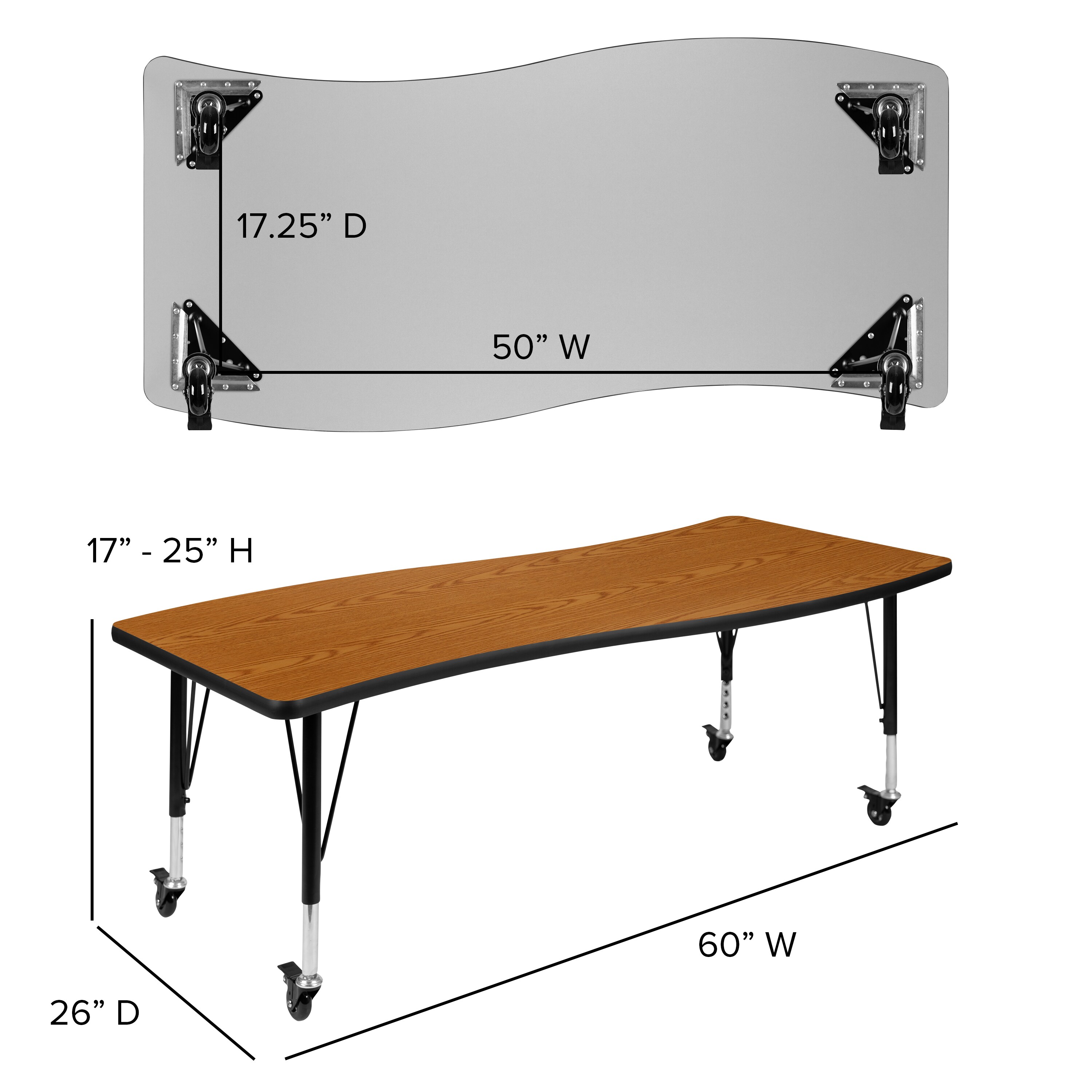 Flash Furniture 889142515265 Kids-Play-Tables - View #5