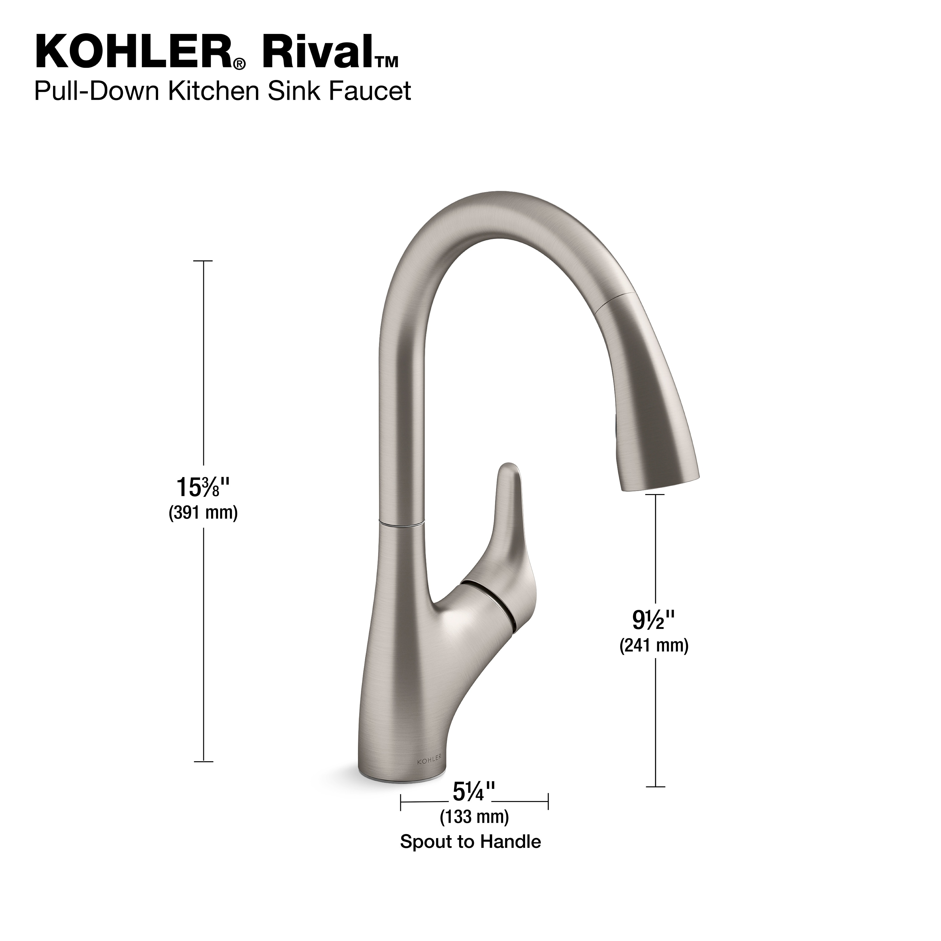 KOHLER 30469-BL Kitchen-Faucets - View #4