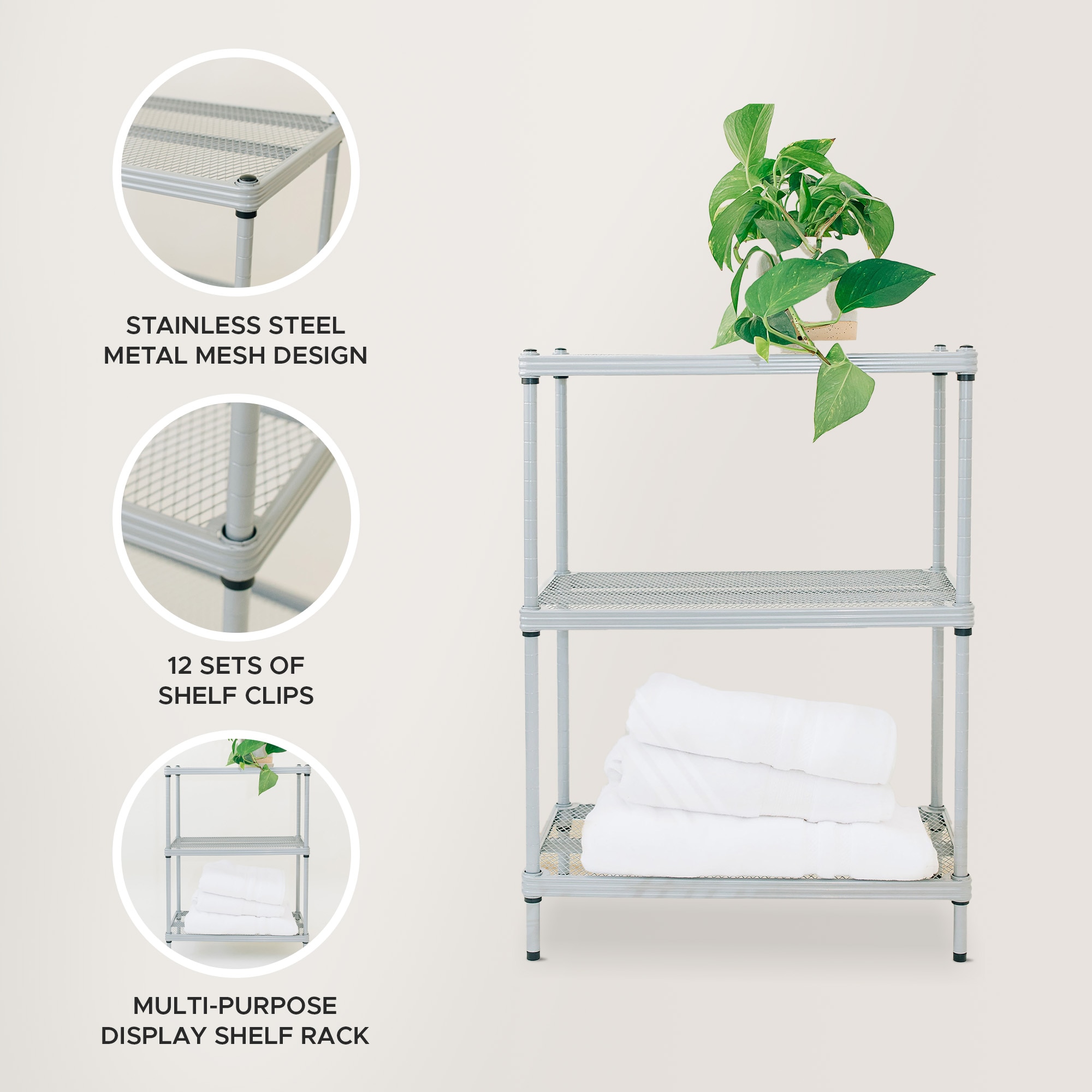 Design Ideas 325726 Free-Standing-Shelving - View #2