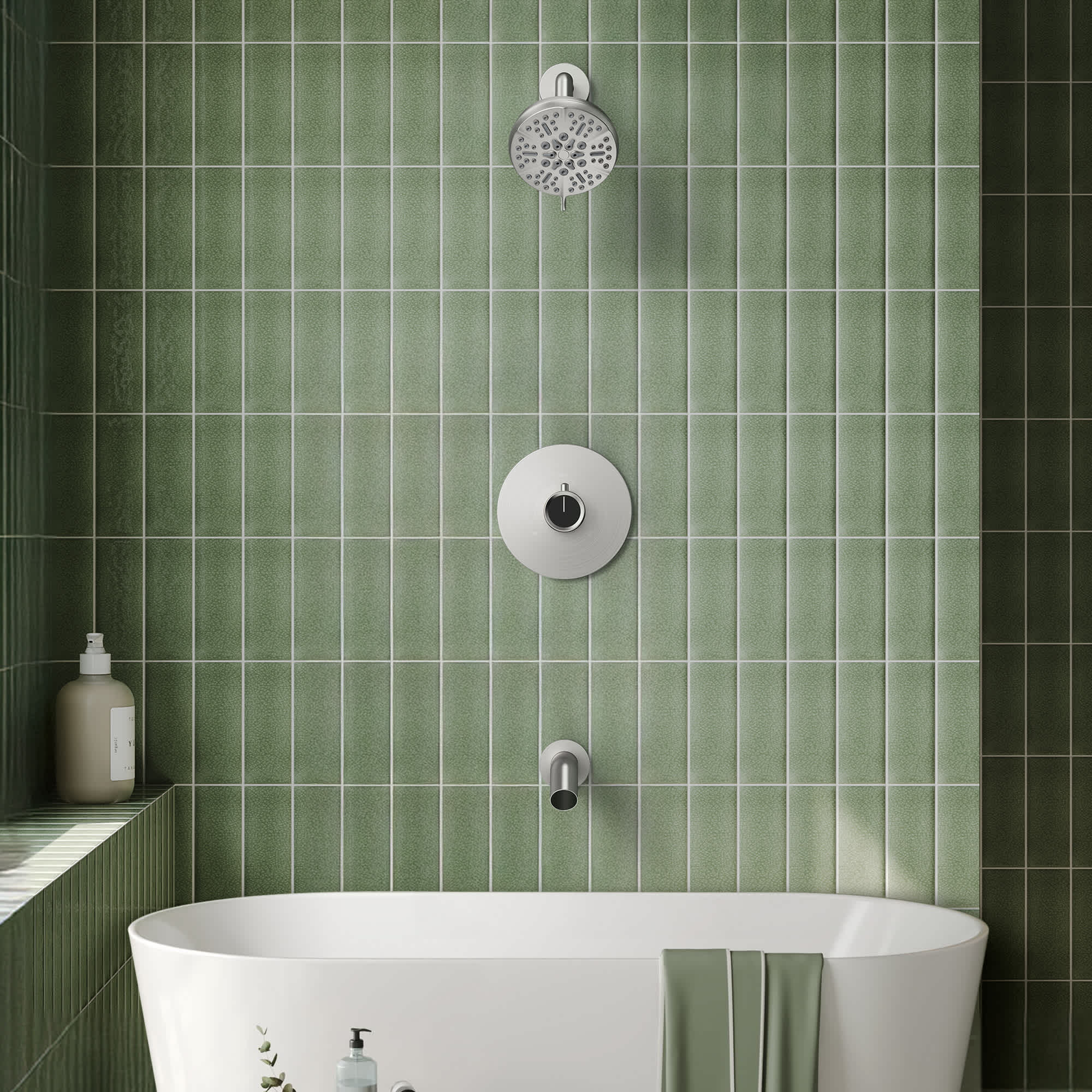 EVERSTEIN SFS-1102-NK Showerhead-Bar-Panels - View #10