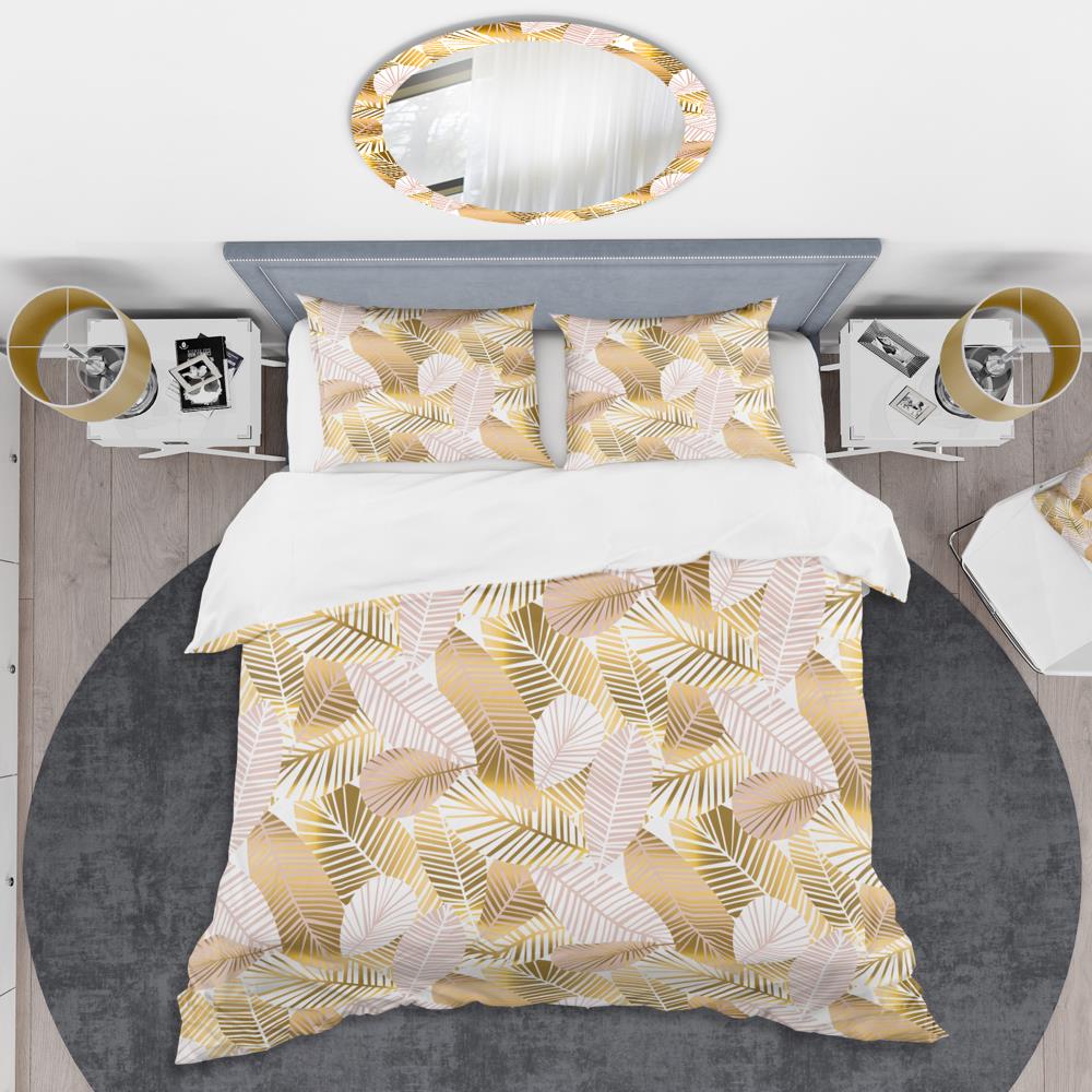 King Multicolor Abstract Microfiber Duvet Cover Set