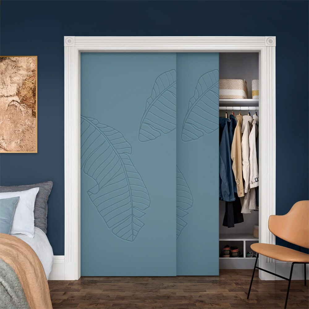 CALHOME CMD-CNC232-80X36BP(2 Bifold-Sliding-Closet-Doors - View #2