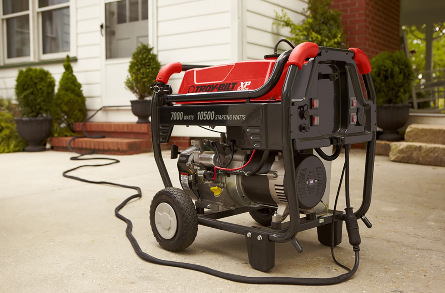 Troy-Bilt XP 7000-Watt Portable Generator in the Portable Generators ...