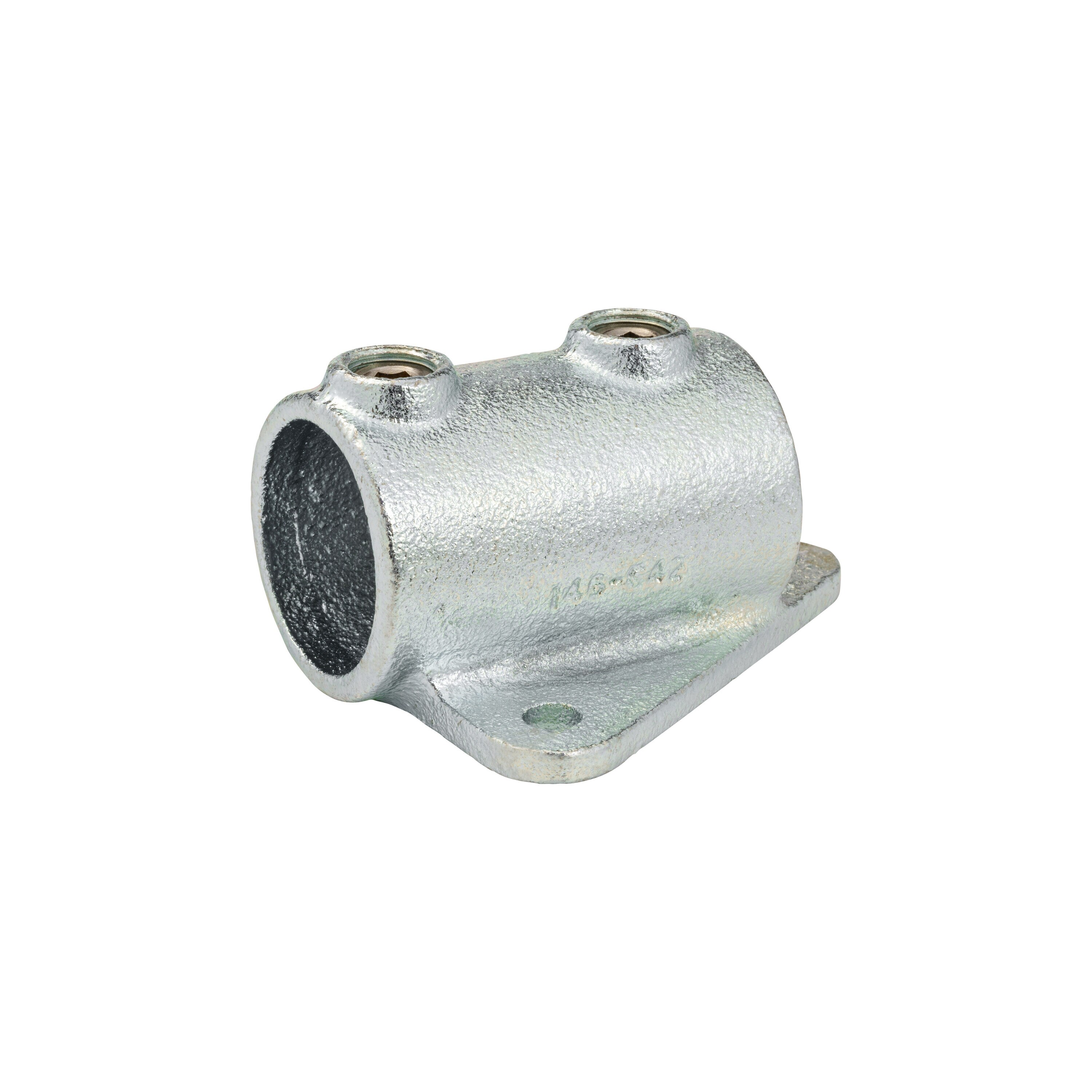 SteelTek 674-606HC 1-1/4-in Structural Galvanized Wall Flange