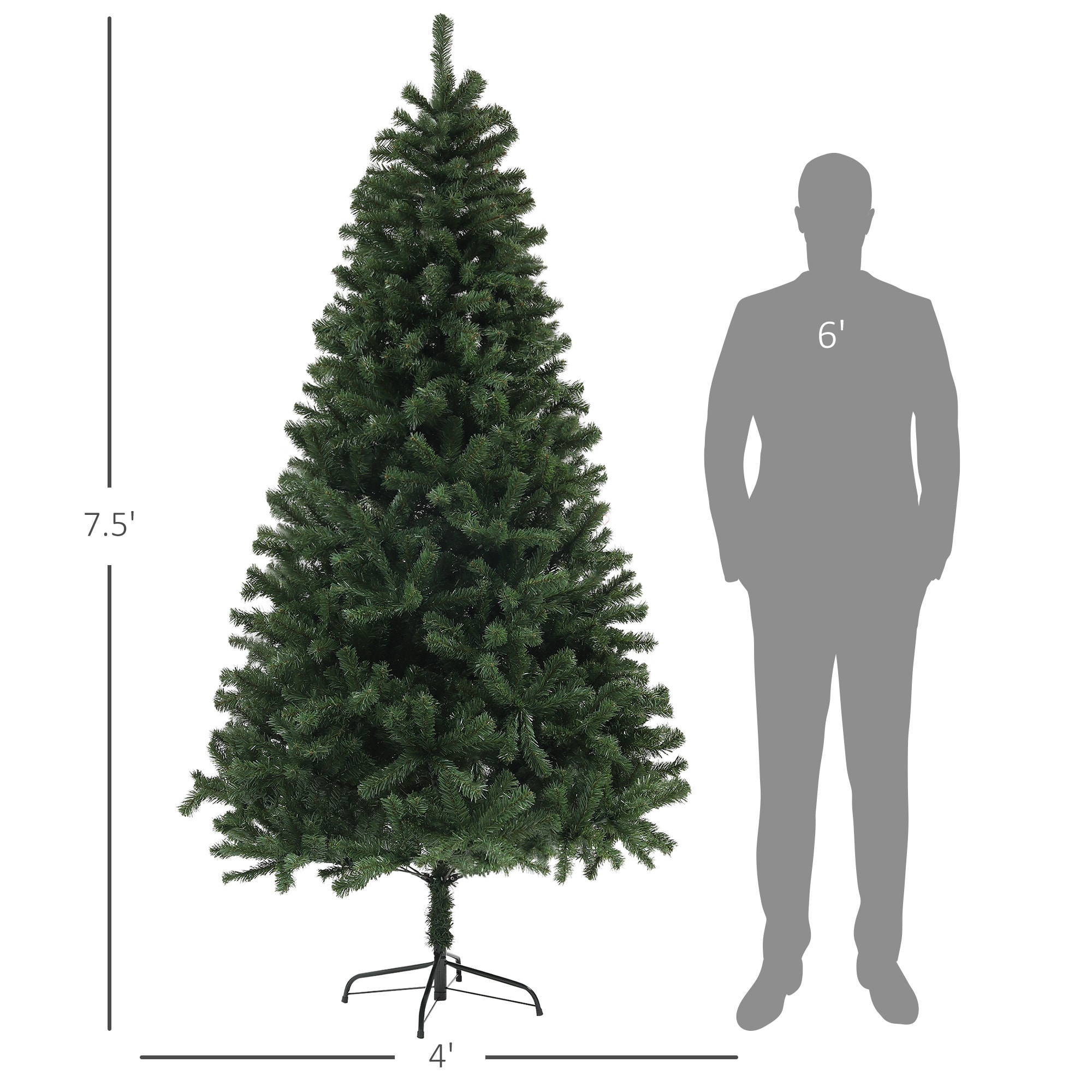 Forclover HYFE-22876US Artificial-Christmas-Trees - View #4