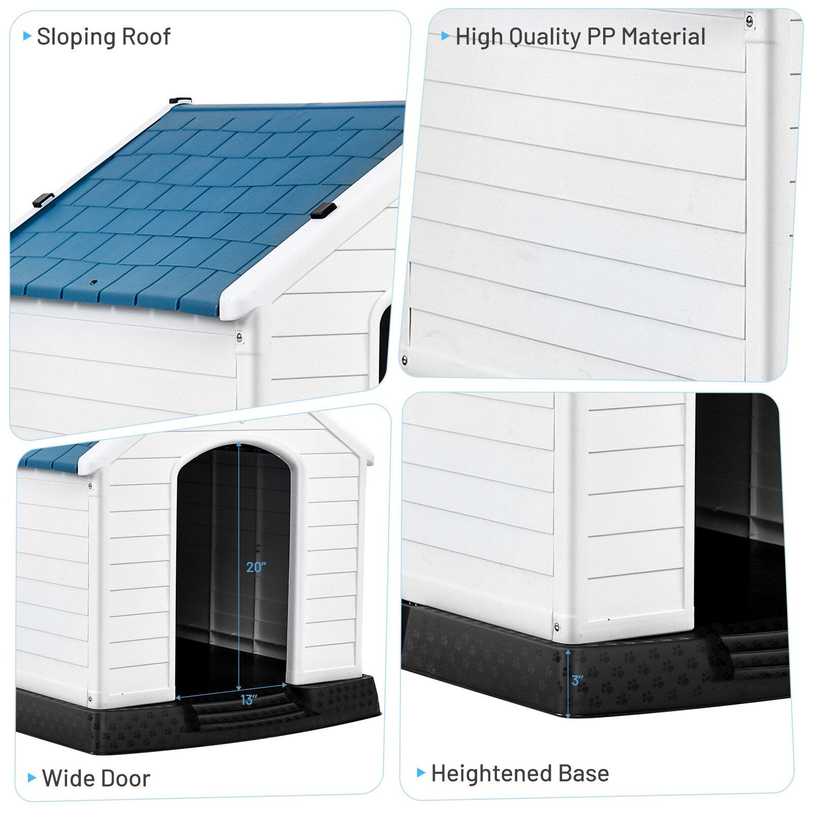 Forclover CJW-PH7065M Dog-Houses - View #5