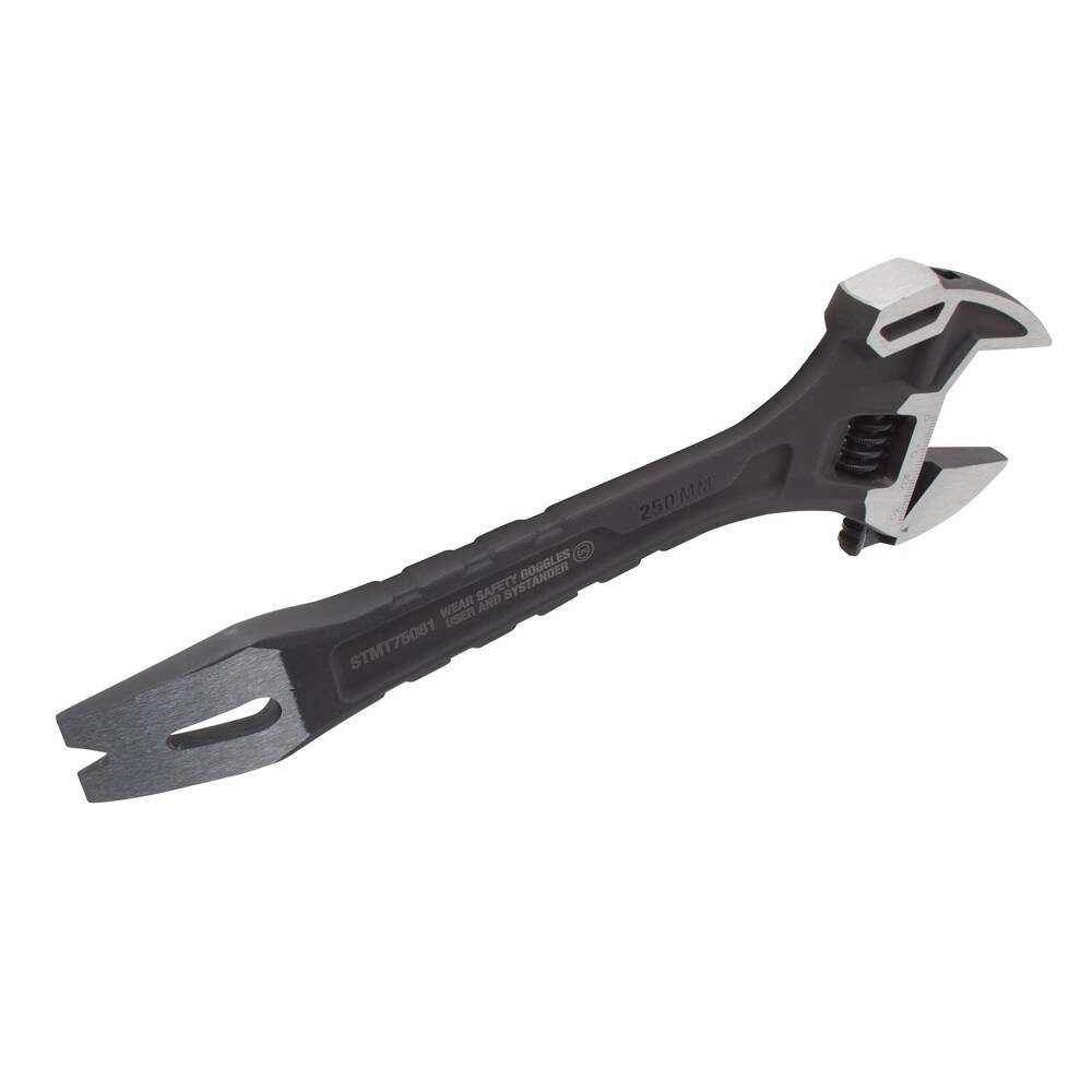 Stanley FATMAX 10-in Steel Adjustable Wrench Individual at Lowes.com