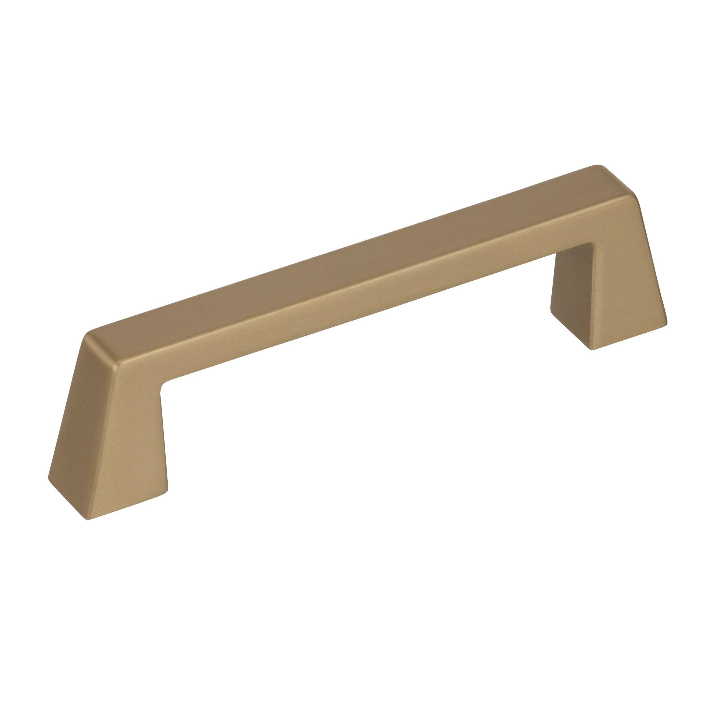 Amerock BP55276BBZ Blackrock 3-3/4-in , 96mm Center to Center Golden Champagne Arch Handle Drawer Pulls