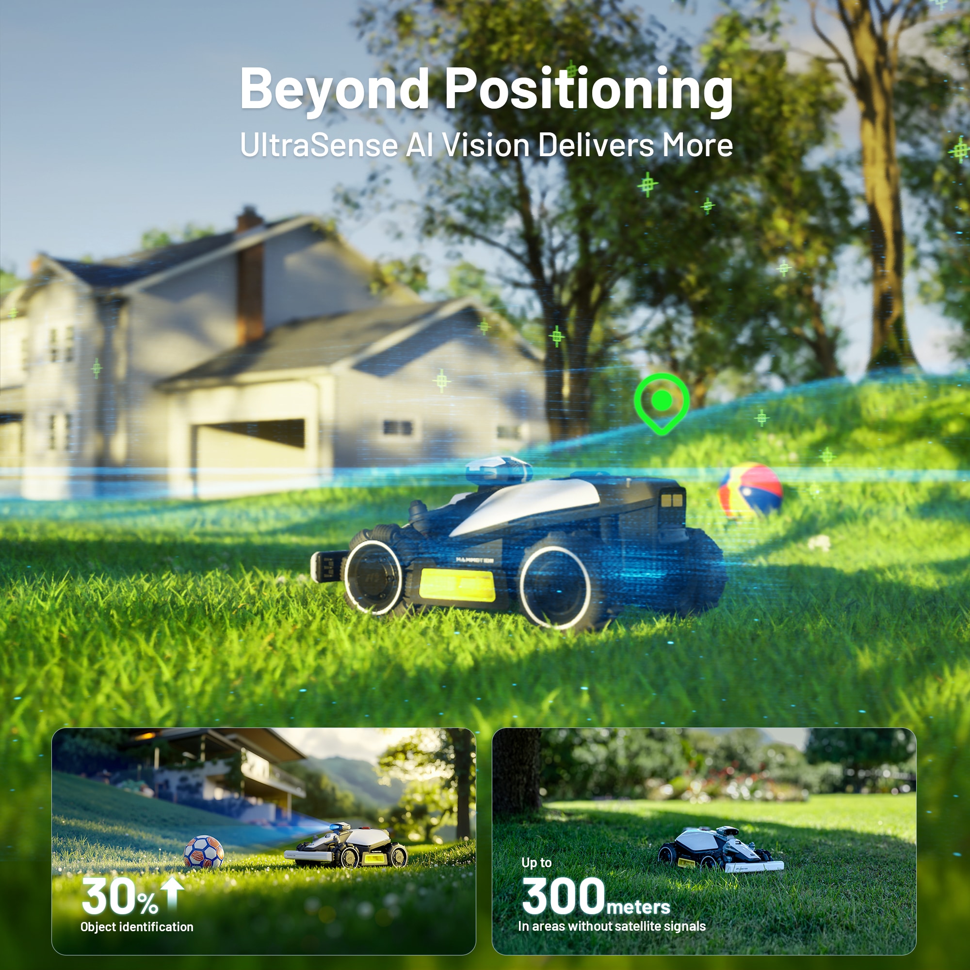 MAMMOTION LUBA MINI AWD 1500 Robotic-Mowers - View #4