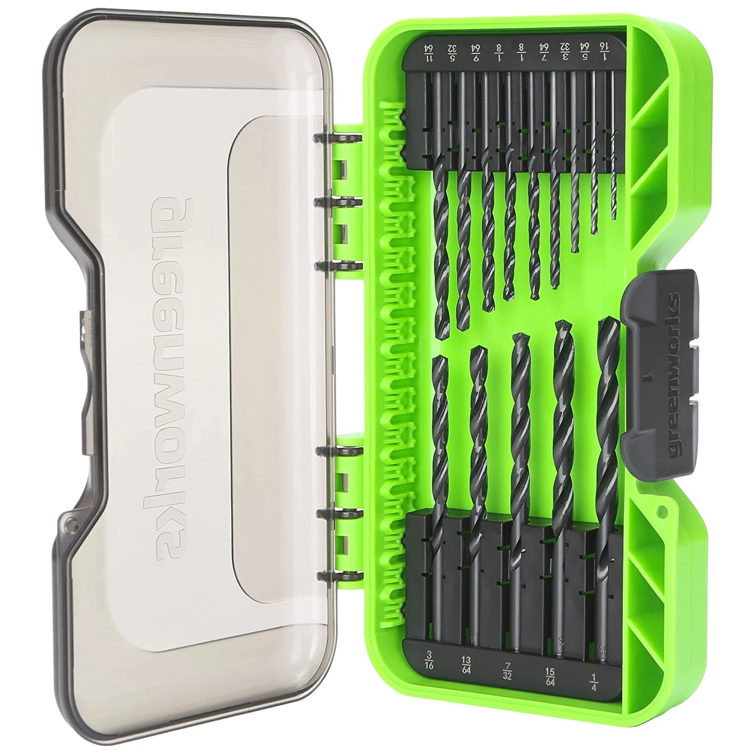 Greenworks GW 14 pc. Black Oxide Drilling Bit Set