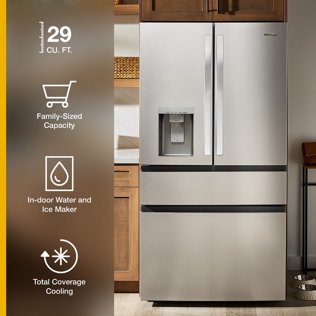 Whirlpool WRMF3636SZ French-Door-Refrigerators - View #4