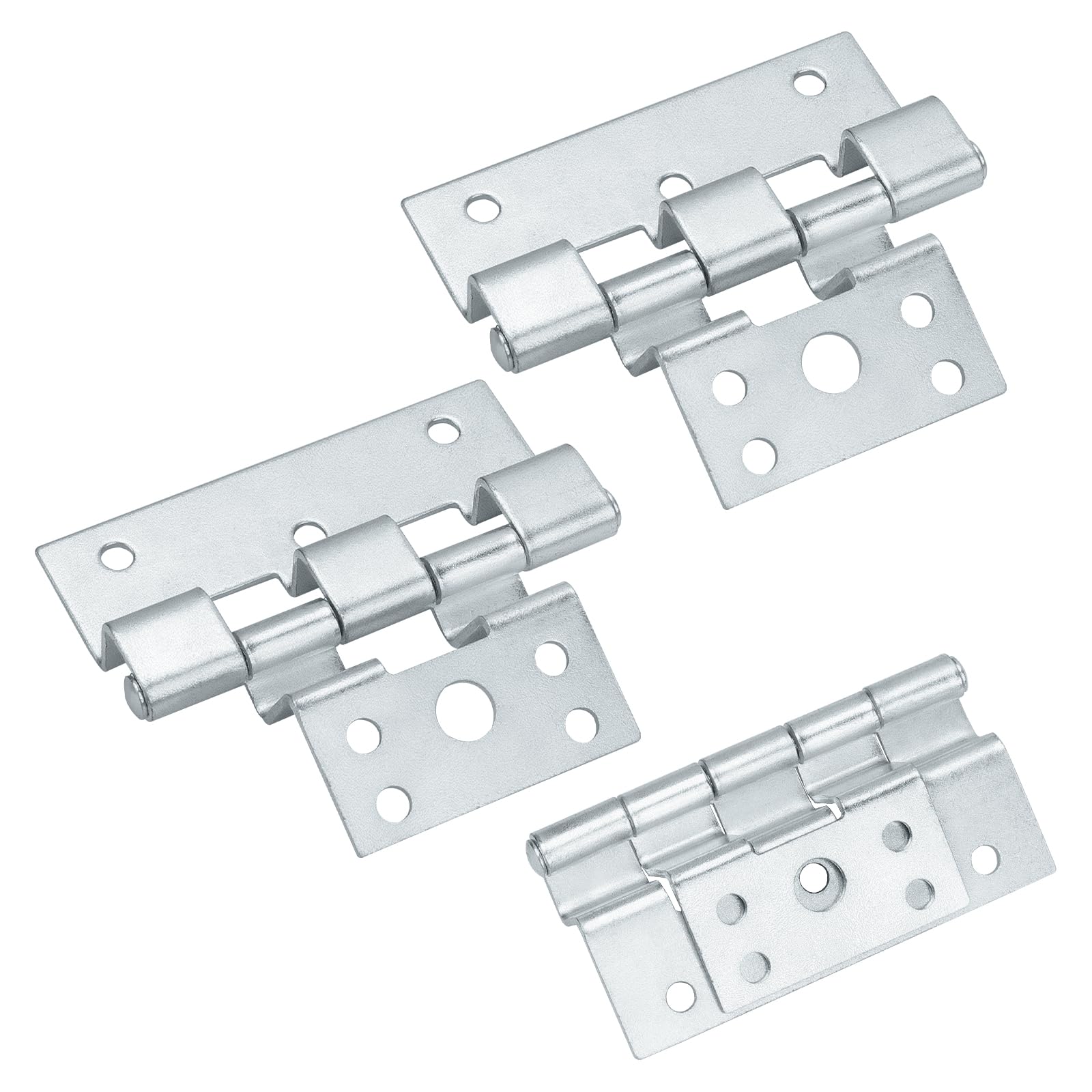 Anqtovp  3 Pack Mobile Home Door Hinges Compatible with Elixir Series 6000 8000 9000 Exterior Storm Door Waterproof Rustproof Steel