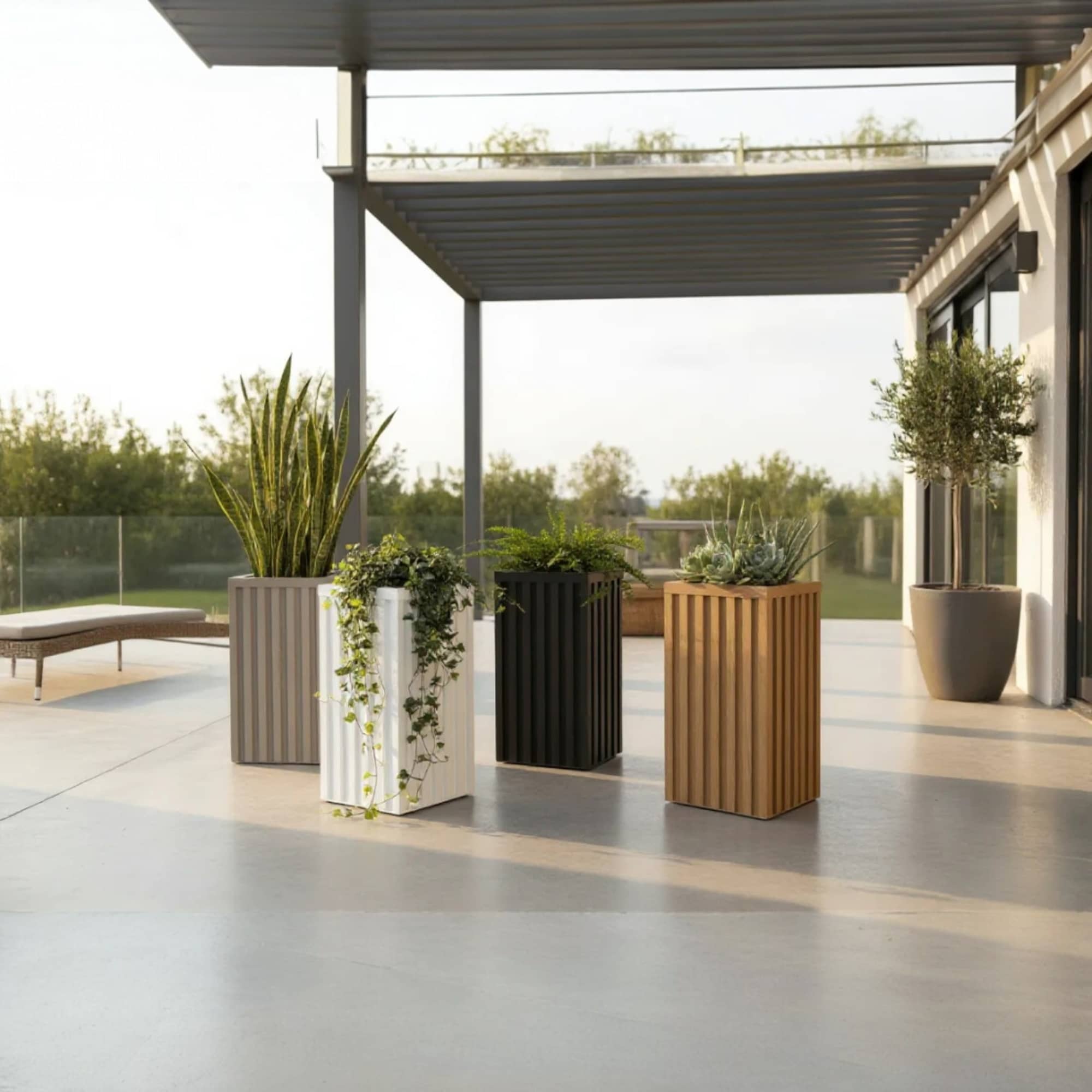 Vynxaria LEXY4460DJHWHYP010 Planter-Window-Box - View #3